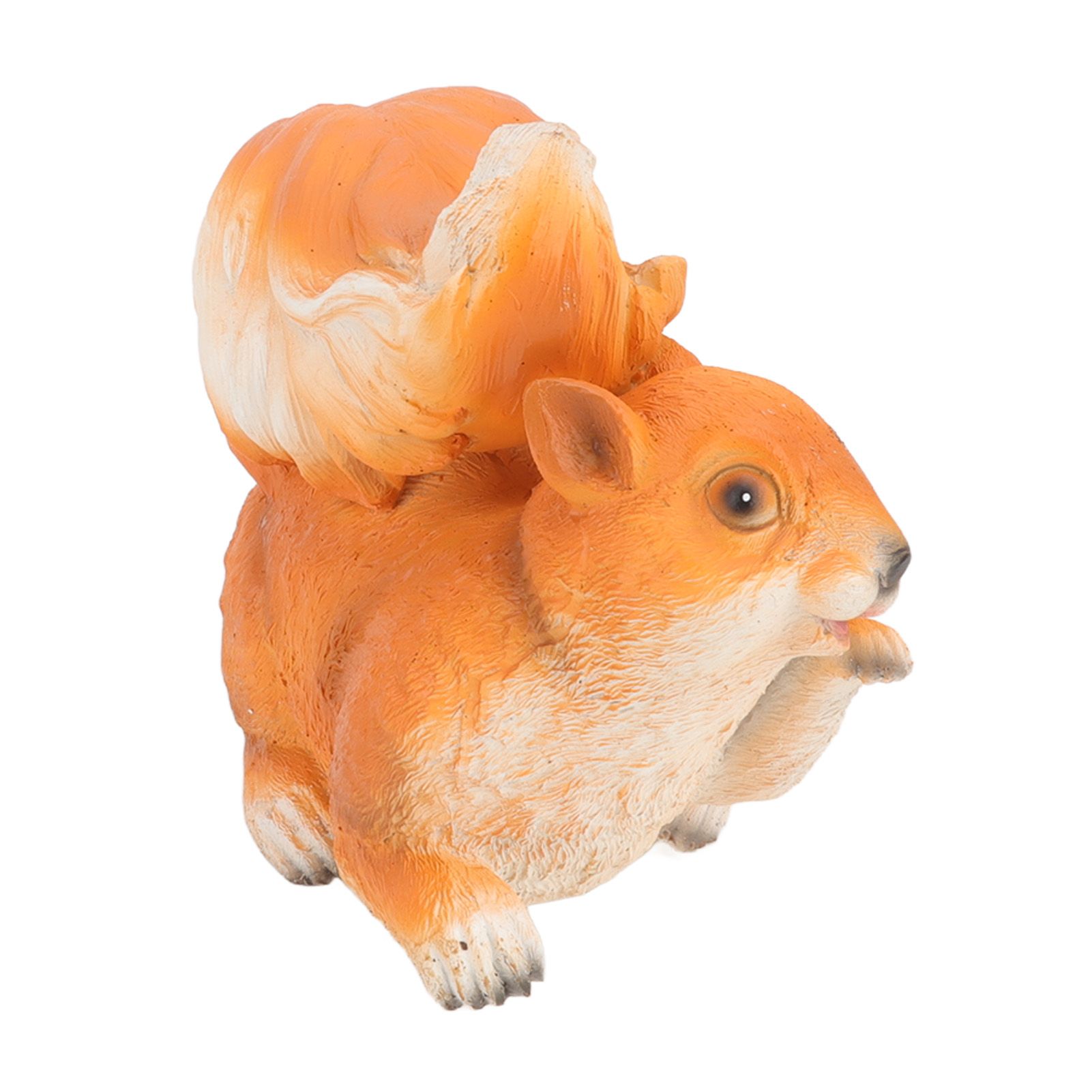 Resin Squirrel Figurine Statue Garden Landscape Decoration Animals Ornaments for Scenic Spots Courtyards Climbing Trees Red Brown Squirrel - Image 6