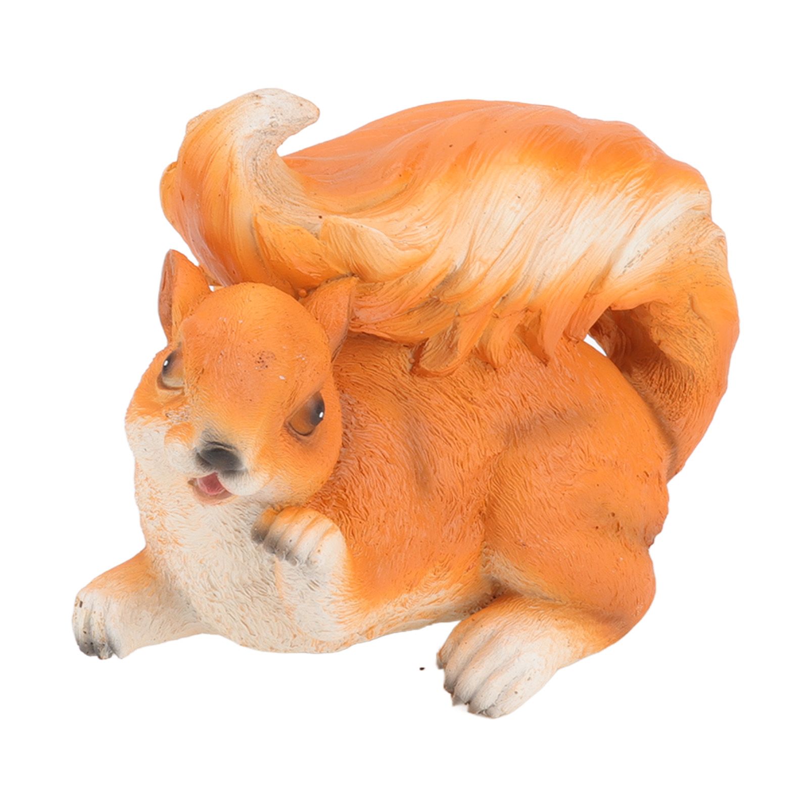 Resin Squirrel Figurine Statue Garden Landscape Decoration Animals Ornaments for Scenic Spots Courtyards Climbing Trees Red Brown Squirrel - Image 7