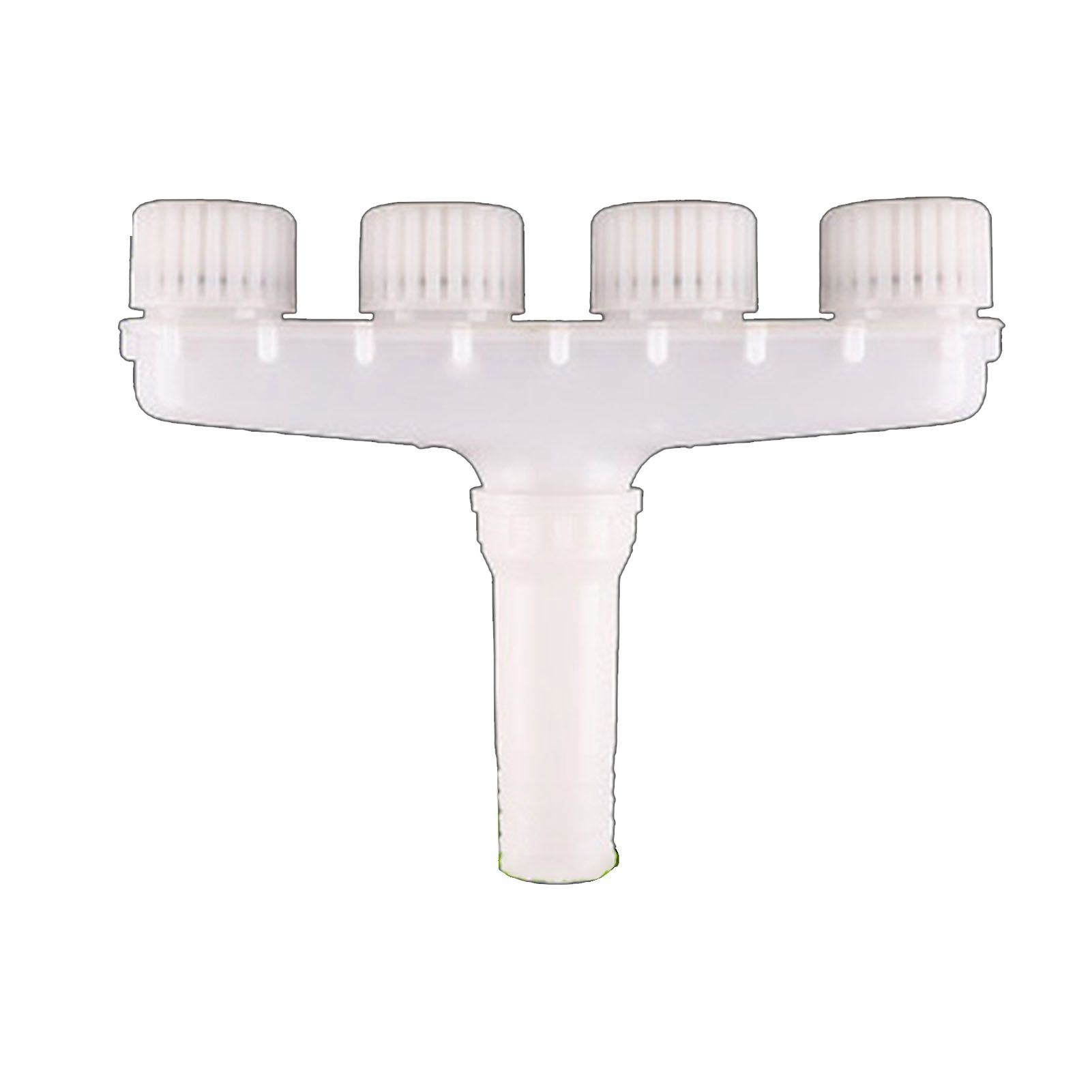 Sprinkler Head Plastic Multifunction Watering Misting Sprinkler for Garden Outdoor Agriculture Four Holes - Image 1