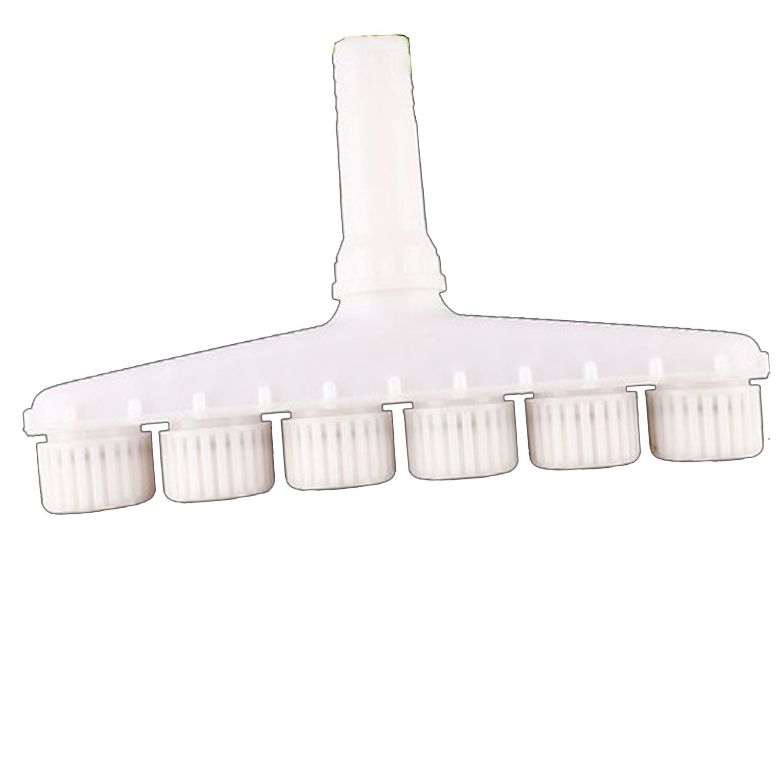 Sprinkler Head Plastic Multifunction Watering Misting Sprinkler for Garden Outdoor Agriculture Six Holes - Image 3