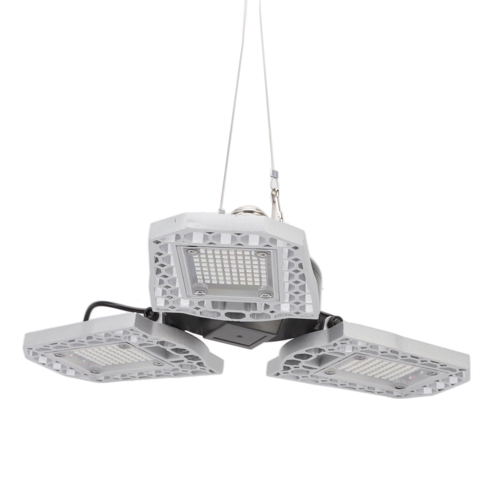 Plant Grow Light 220V 3 Heads Foldable E27 240 LEDs Red Blue Spectrum Waterproof Plant Growing Lamps for Indoor - Image 3
