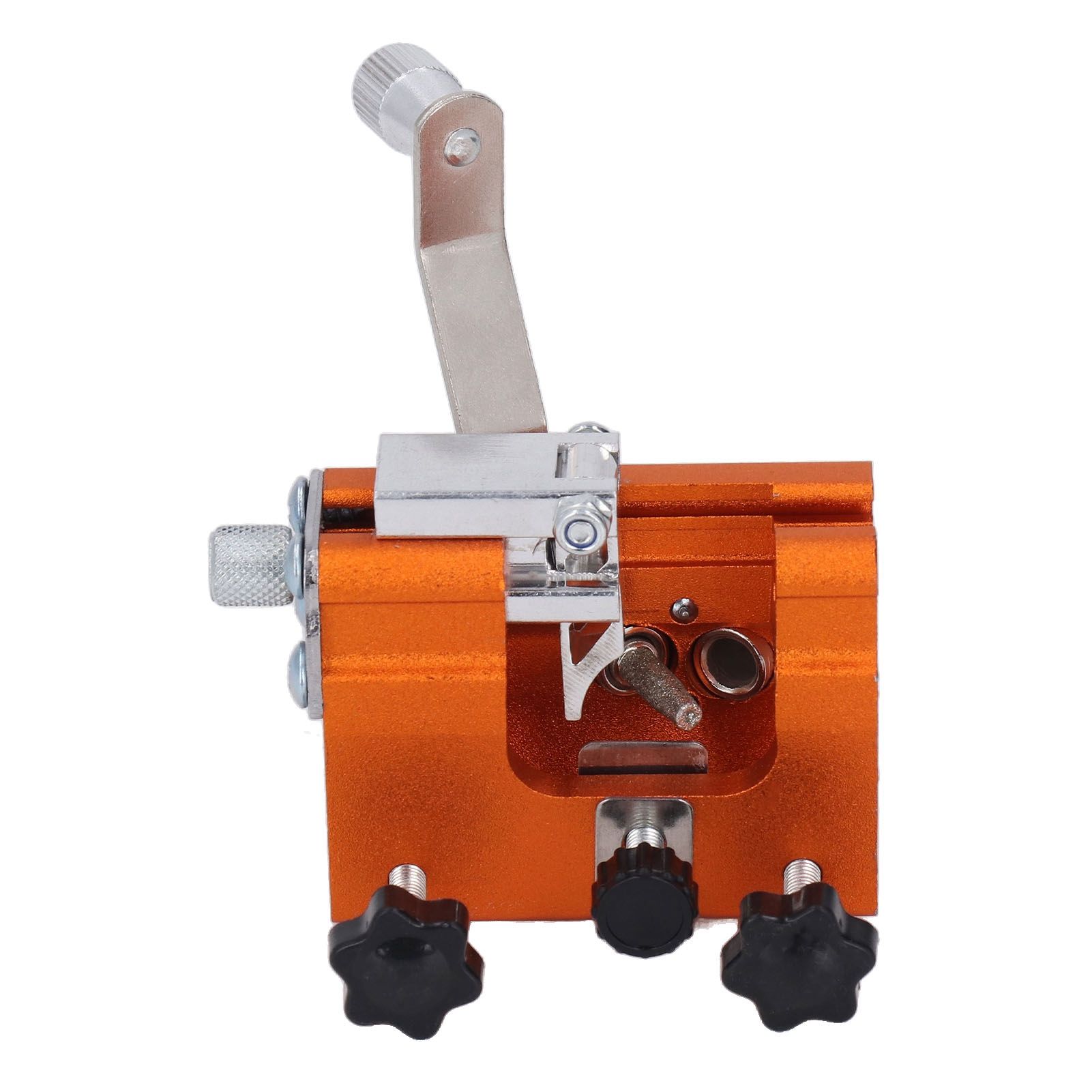 Portable Crank Chainsaw Sharpening Jig Stainless Steel Chainsaw Tooth Blade Grinder Precise Sharpening Kit for Repairing - Image 5