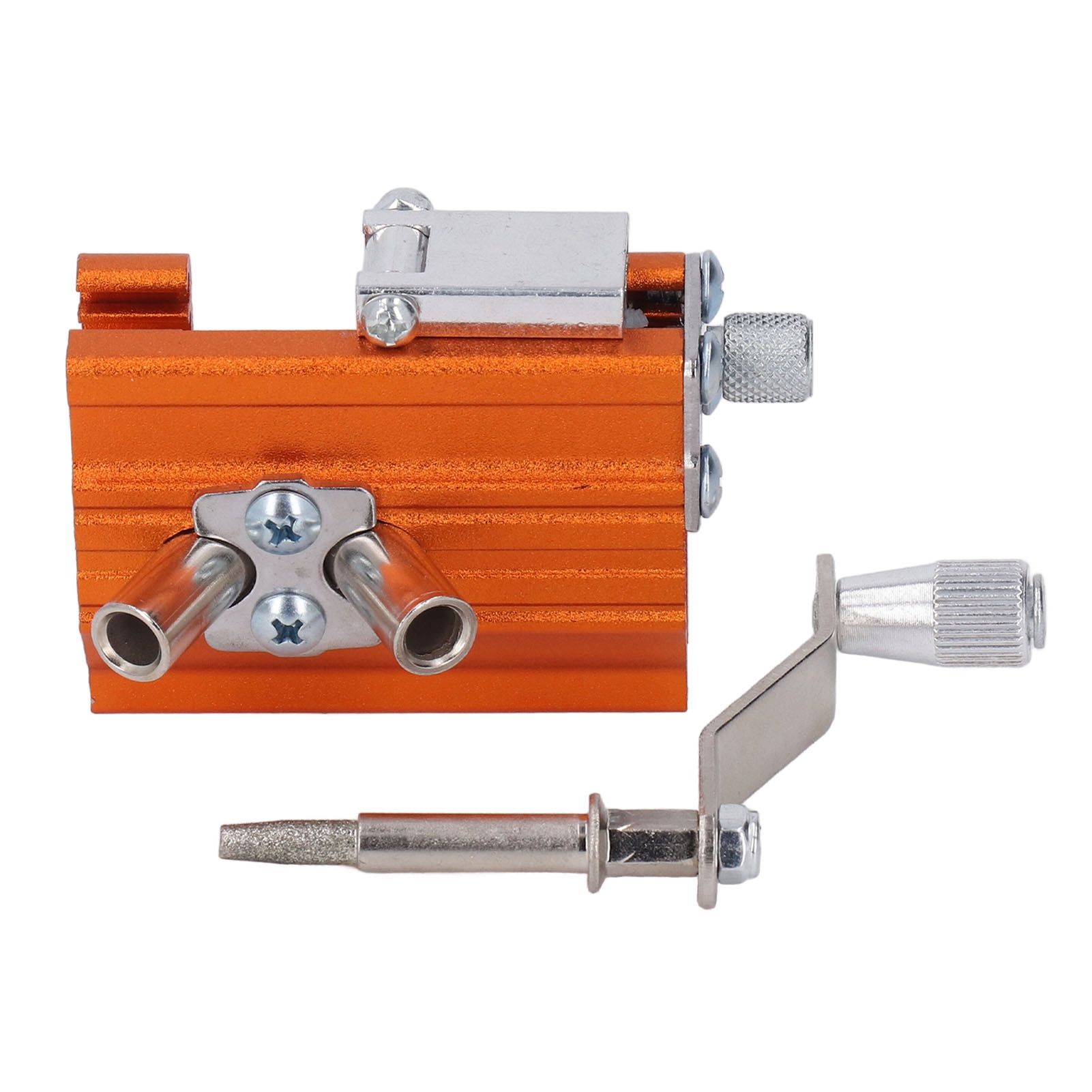 Portable Crank Chainsaw Sharpening Jig Stainless Steel Chainsaw Tooth Blade Grinder Precise Sharpening Kit for Repairing - Image 7
