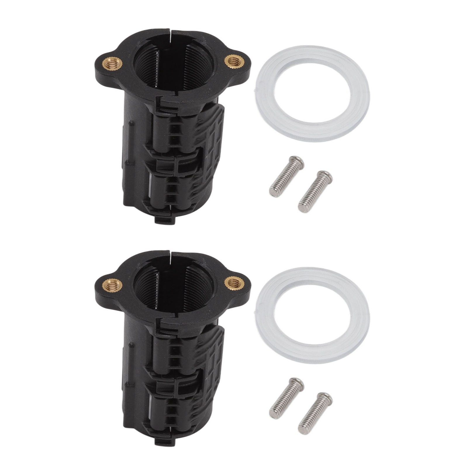 2 Sets Faucet Anti Loose Nut Fastener Quick Release Assembly Nut Fixed Base Kitchen Basin Tap Accessory - Image 1