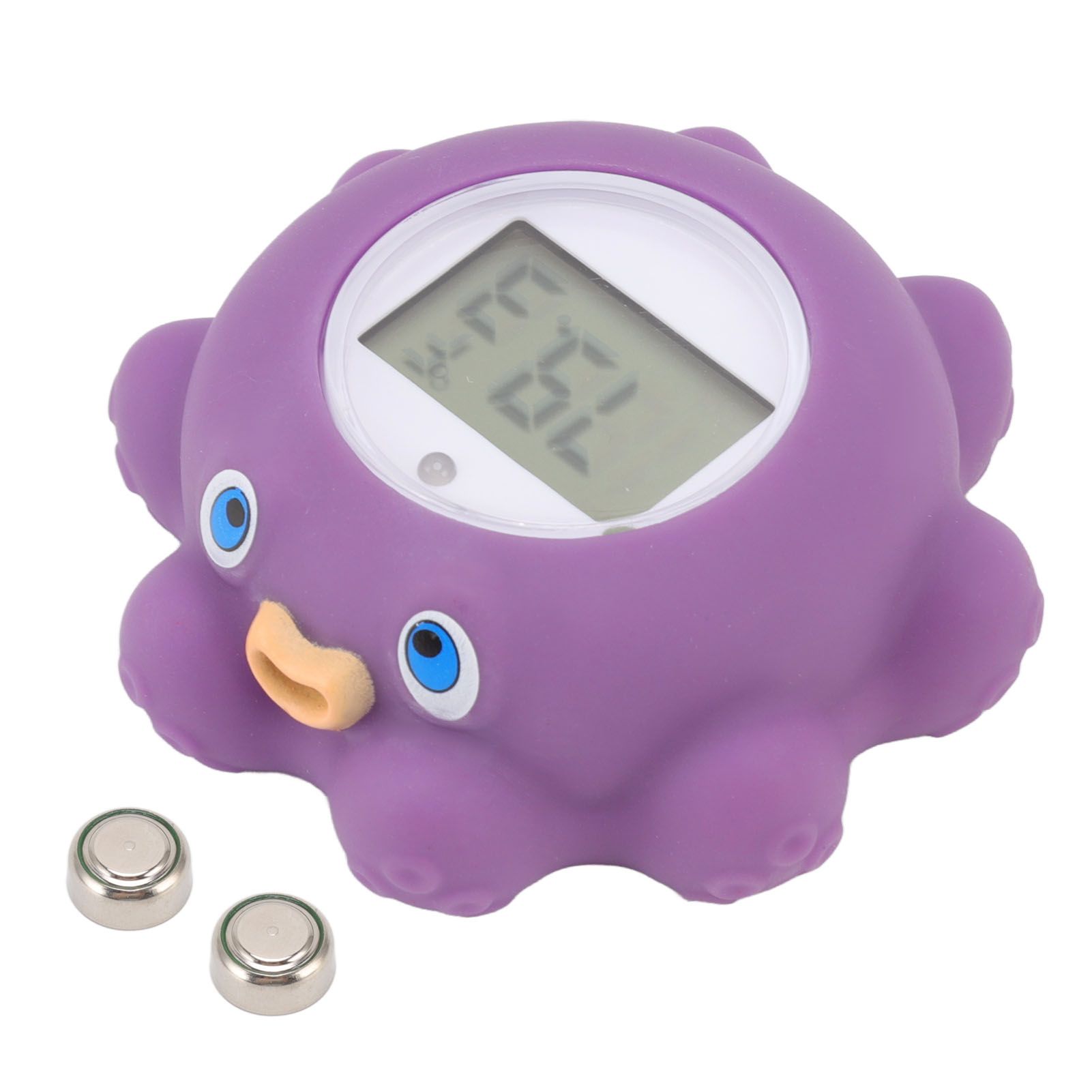 Baby Bath Thermometer Floating Toy Infant Bath Safety Water Temperature Tester with Intelligent Timing Alarm Function - Image 1