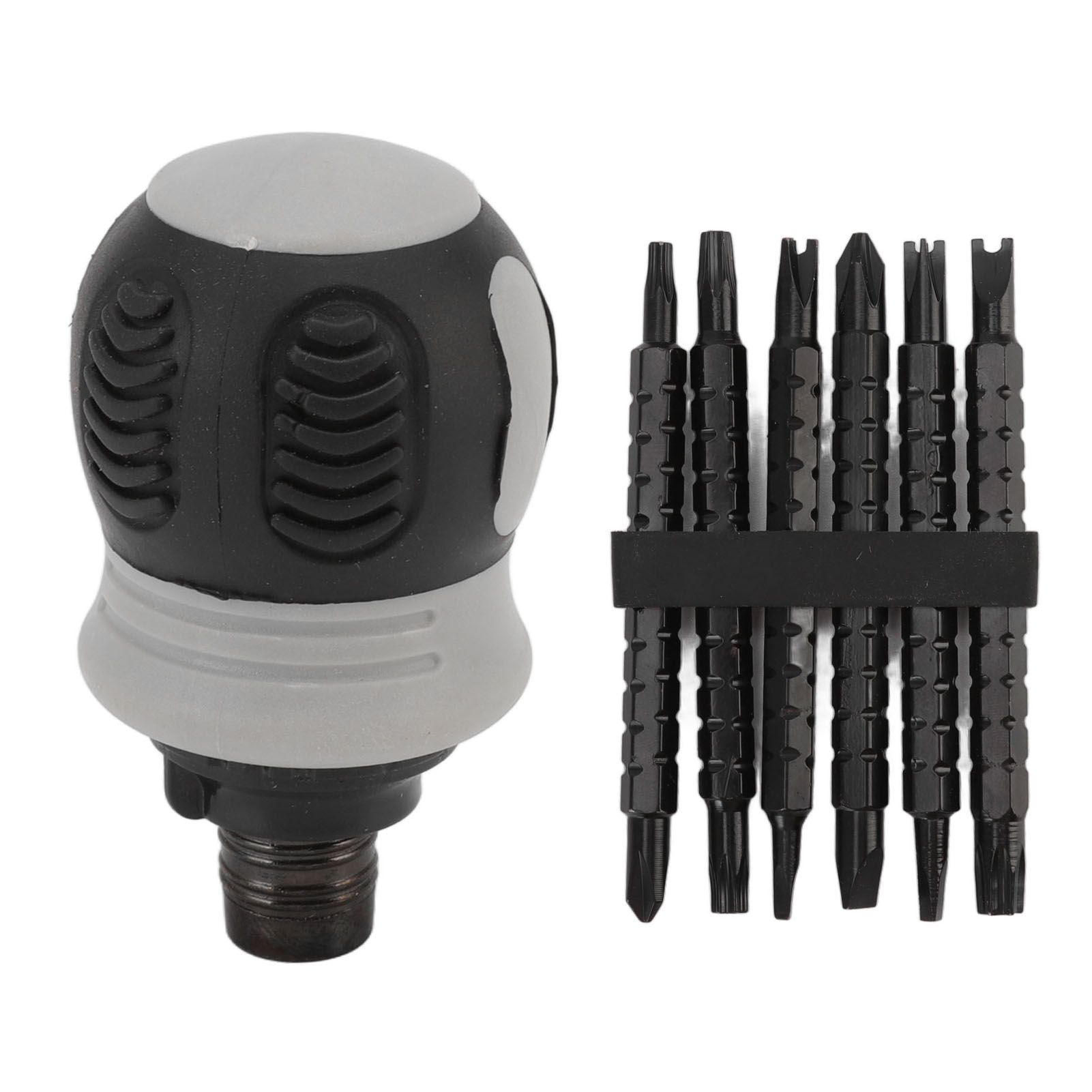 13 in 1 Mini Ratchet Screwdriver Bit Set Telescopic Labor Saving Screwdriver Handle with 6pcs Dual Purpose Batch Head Bits - Image 1