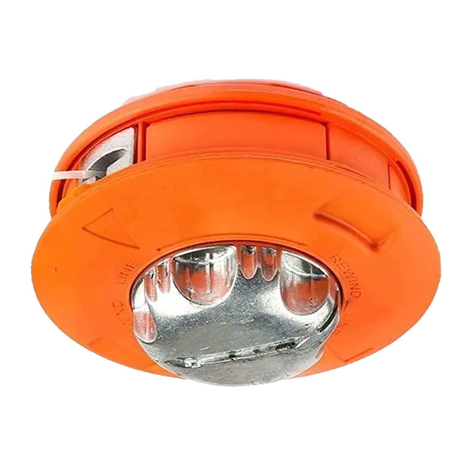 Lawn Mower Trimmer Head Dismantle Free Plastic Aluminum Trimming Head for Garden Mowing Machine Orange - Image 4