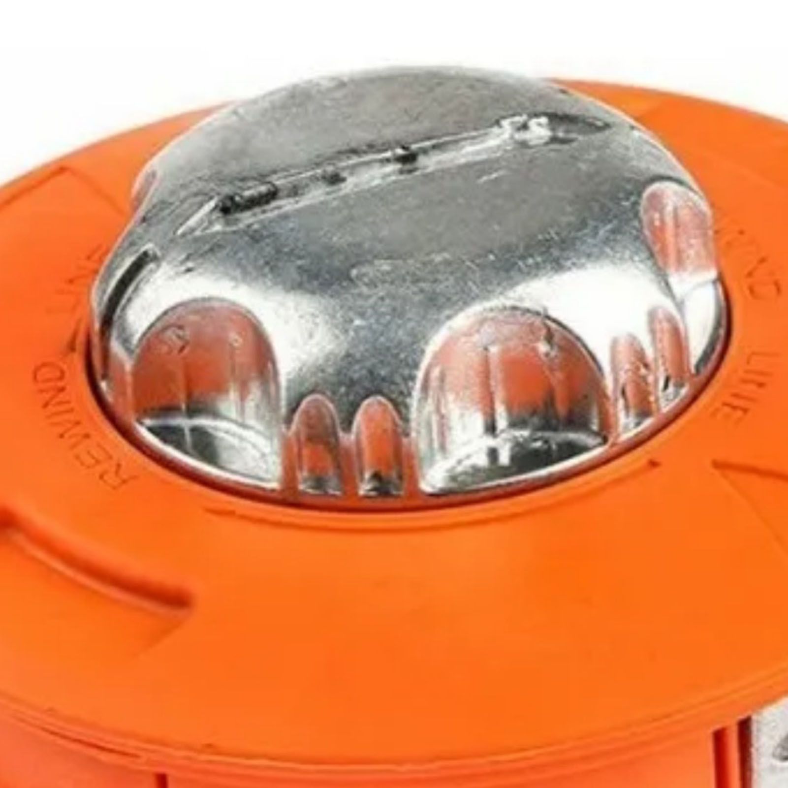 Lawn Mower Trimmer Head Dismantle Free Plastic Aluminum Trimming Head for Garden Mowing Machine Orange - Image 7