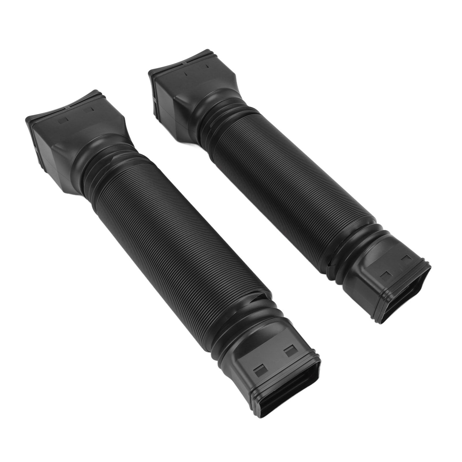 Rain Gutter Downspout Extensions Flexible Universal Drain Downspout Extender Drainage Connector Extendable From 20in to 29in Black - Image 4