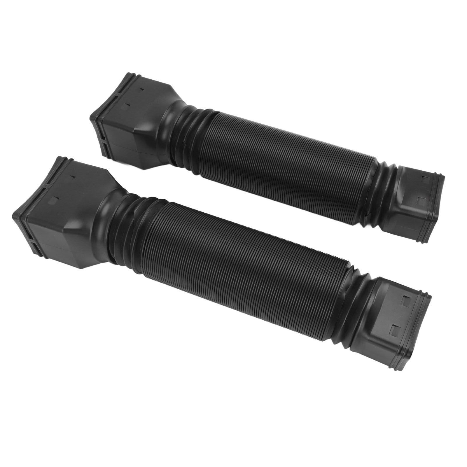 Rain Gutter Downspout Extensions Flexible Universal Drain Downspout Extender Drainage Connector Extendable From 20in to 29in Black - Image 5