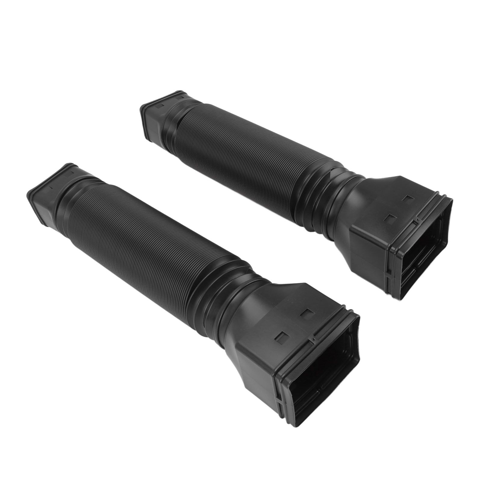Rain Gutter Downspout Extensions Flexible Universal Drain Downspout Extender Drainage Connector Extendable From 20in to 29in Black - Image 7