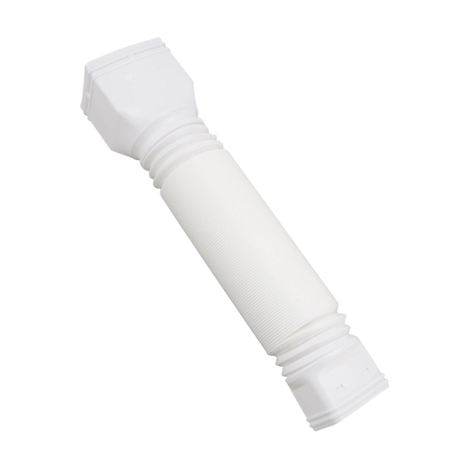 Downspout Extender Retractable Rain Gutter Drainage Pipe Down Spout Drain Extensions White - Image 3