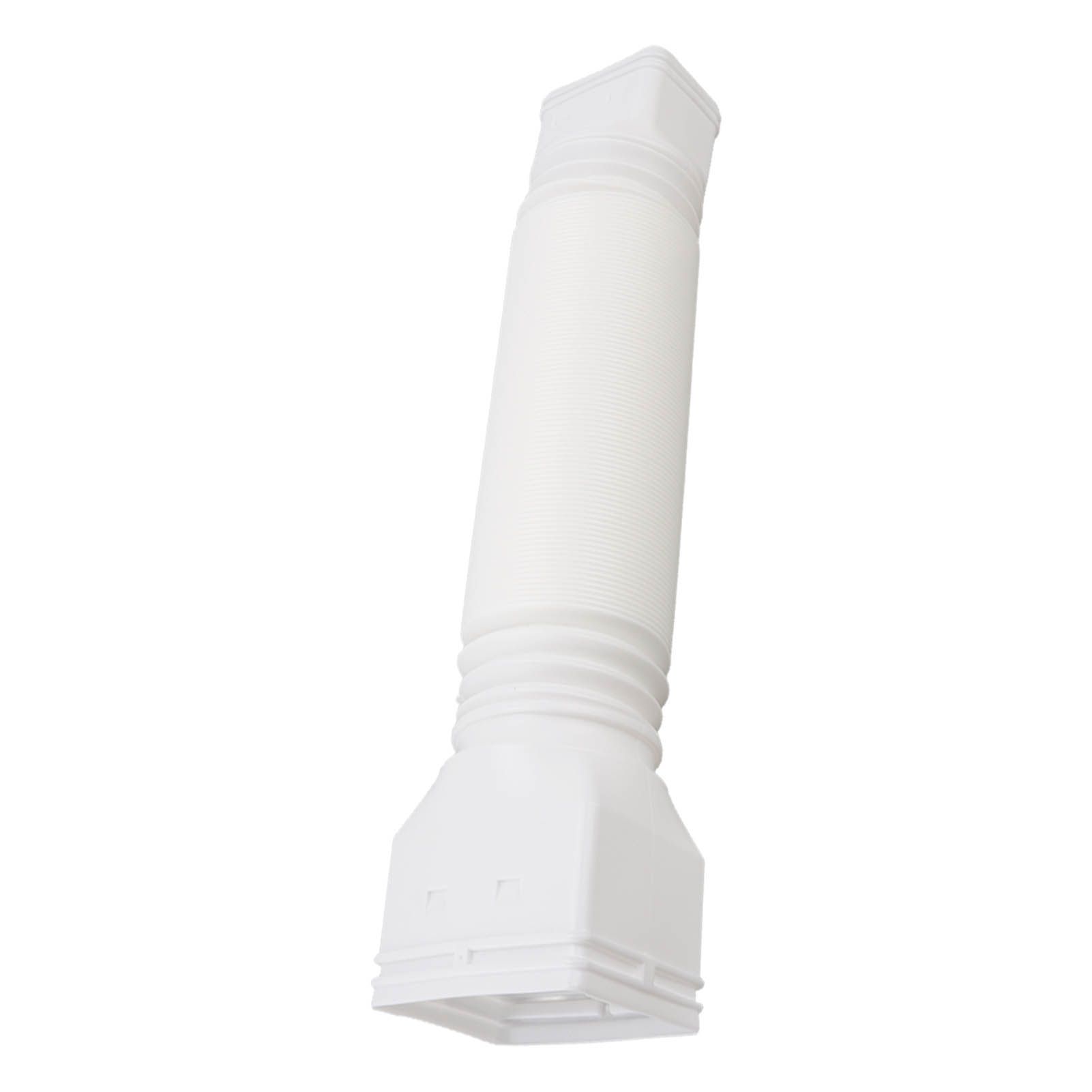 Downspout Extender Retractable Rain Gutter Drainage Pipe Down Spout Drain Extensions White - Image 4