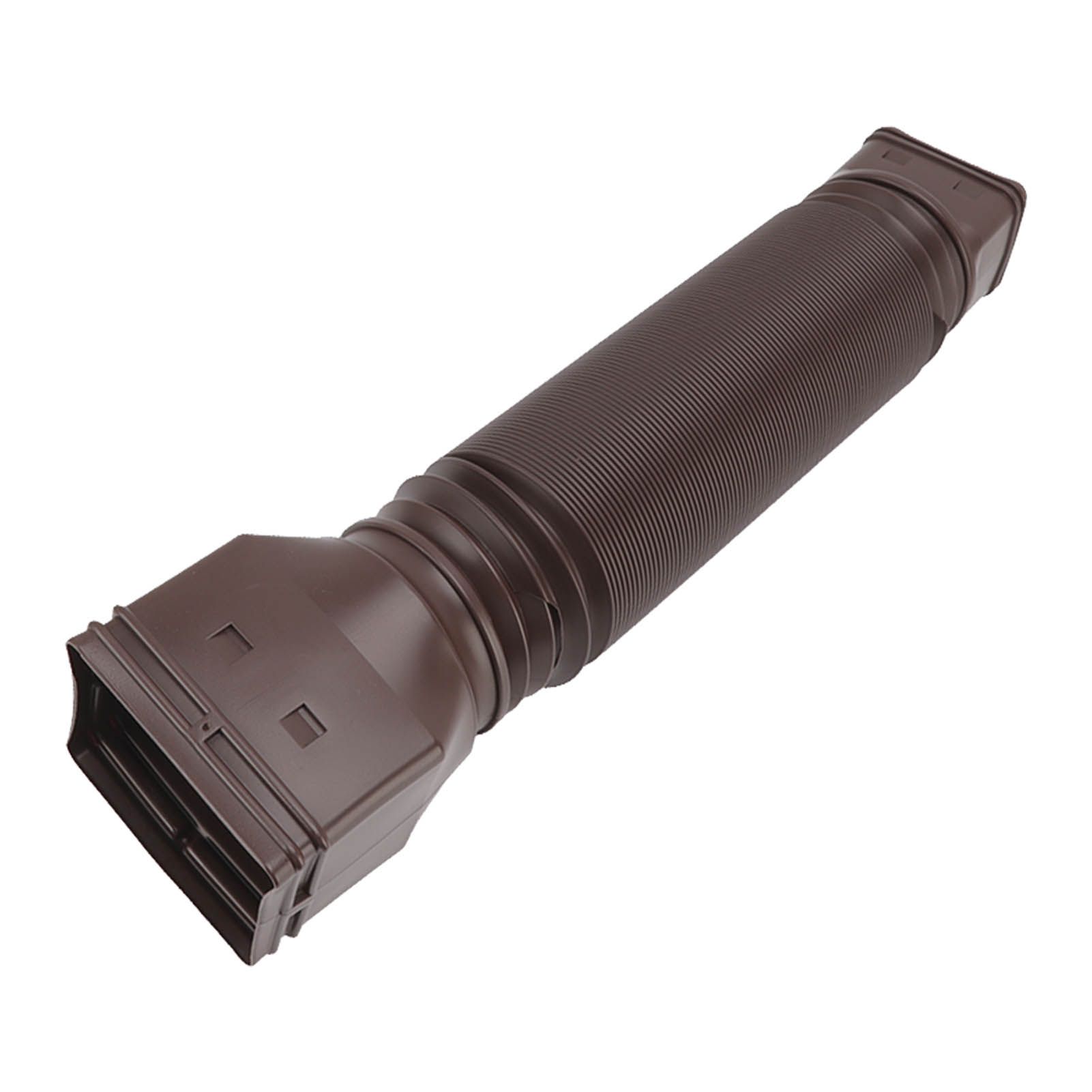 Downspout Extender Retractable Rain Gutter Drainage Pipe Down Spout Drain Extensions Brown - Image 2