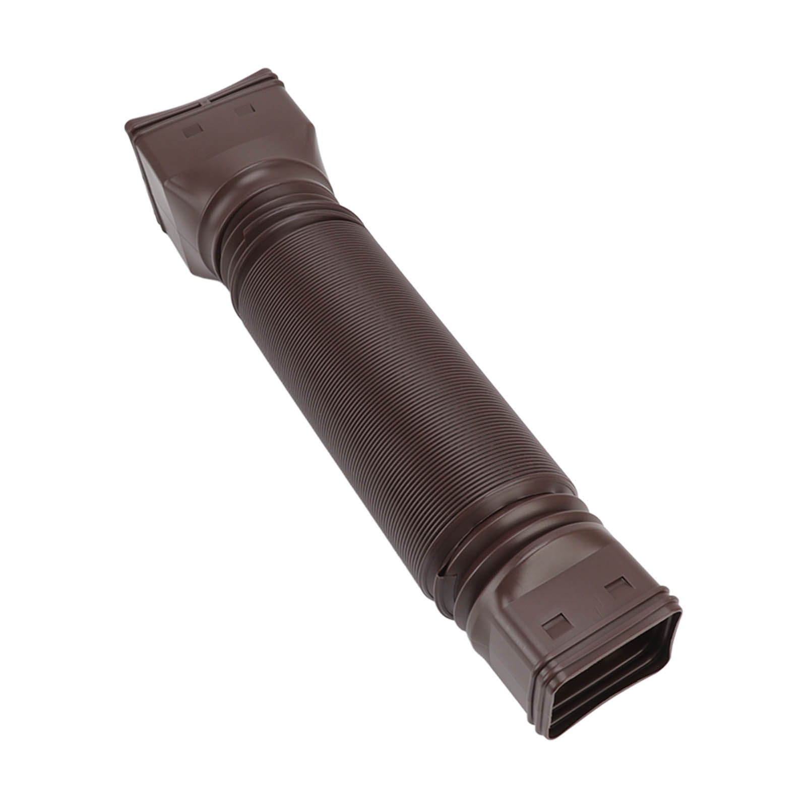 Downspout Extender Retractable Rain Gutter Drainage Pipe Down Spout Drain Extensions Brown - Image 3