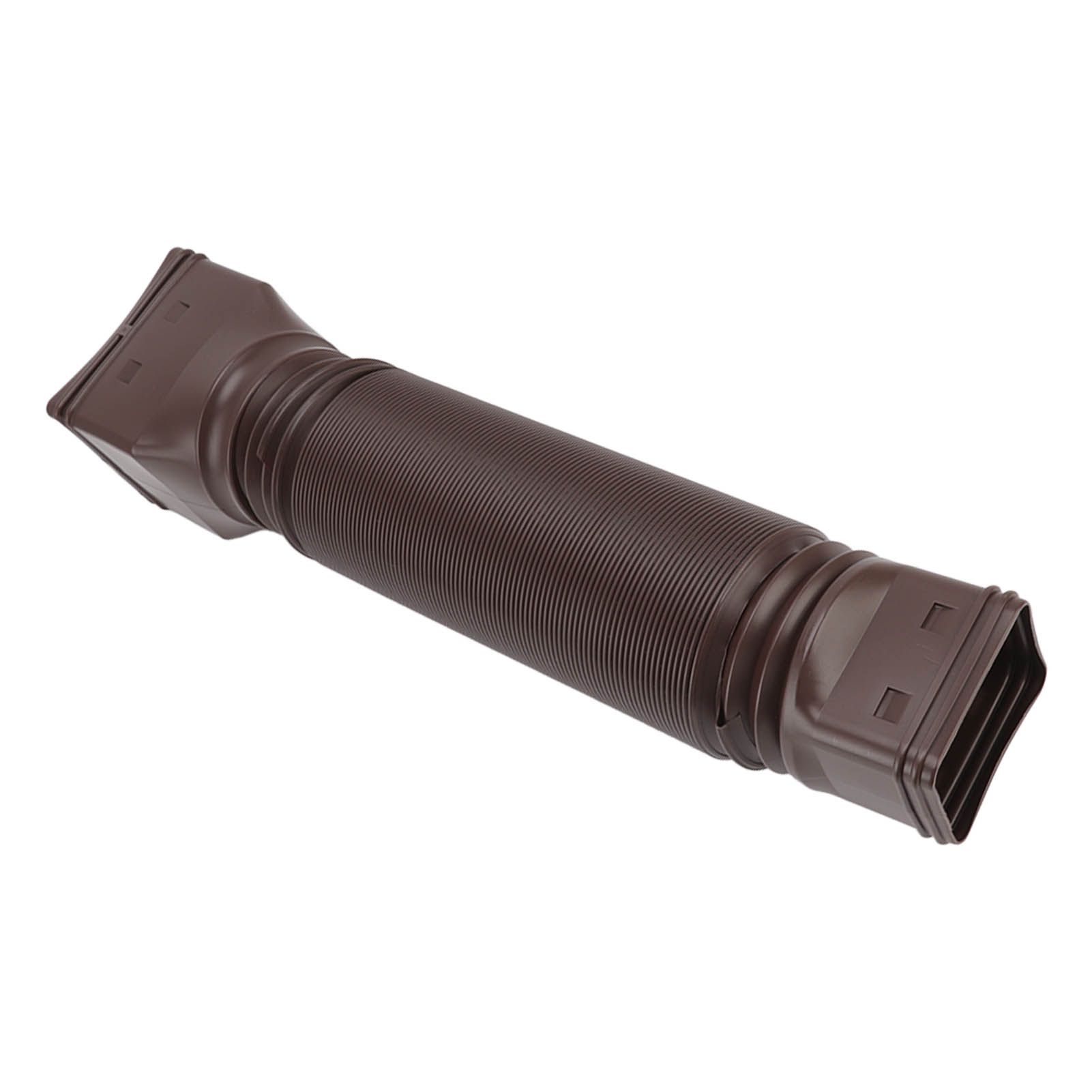 Downspout Extender Retractable Rain Gutter Drainage Pipe Down Spout Drain Extensions Brown - Image 7