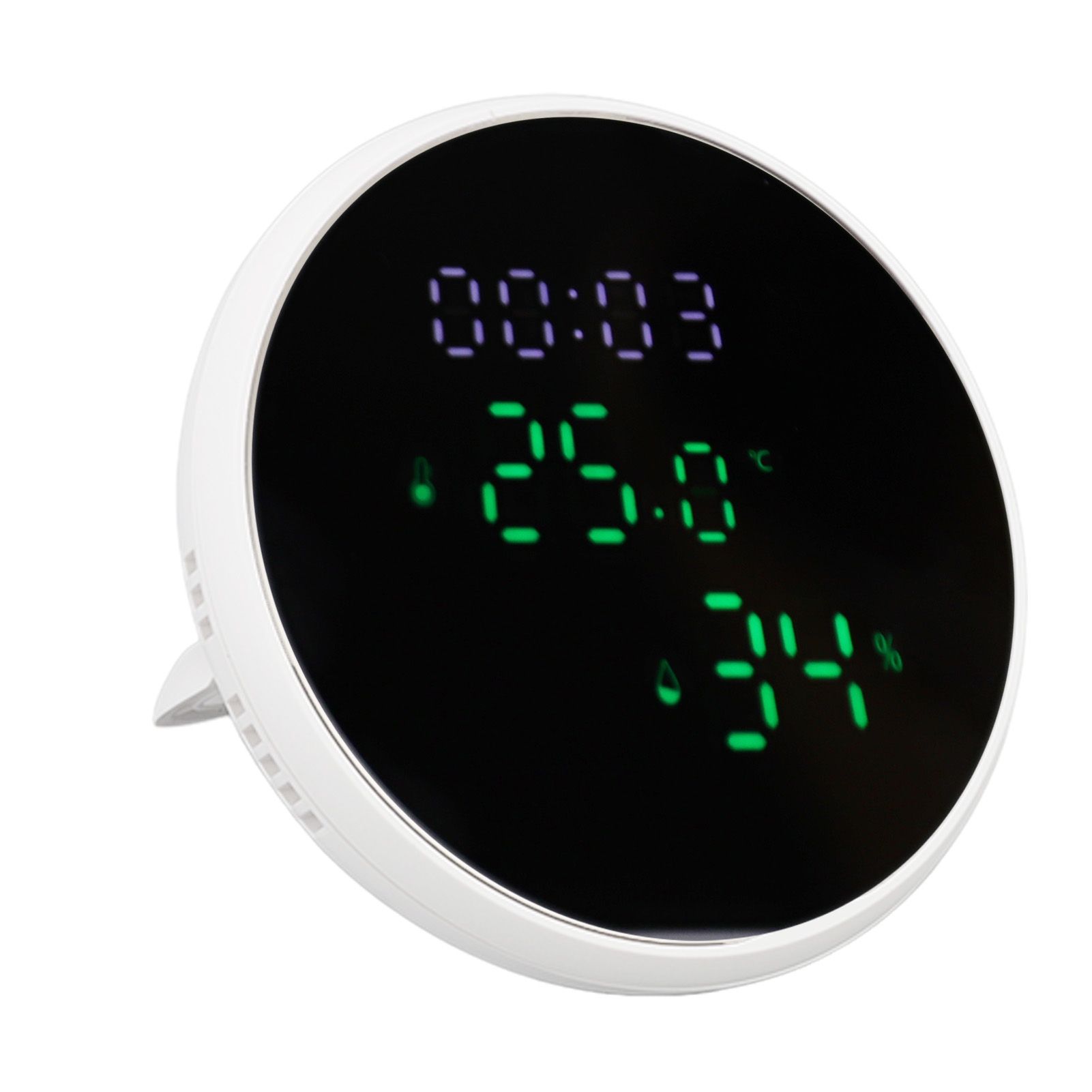 WiFi Thermometer Hygrometer High Accuracy Voice Control Smart Temperature Humidity Sensor with LED for Homes Office - Image 7