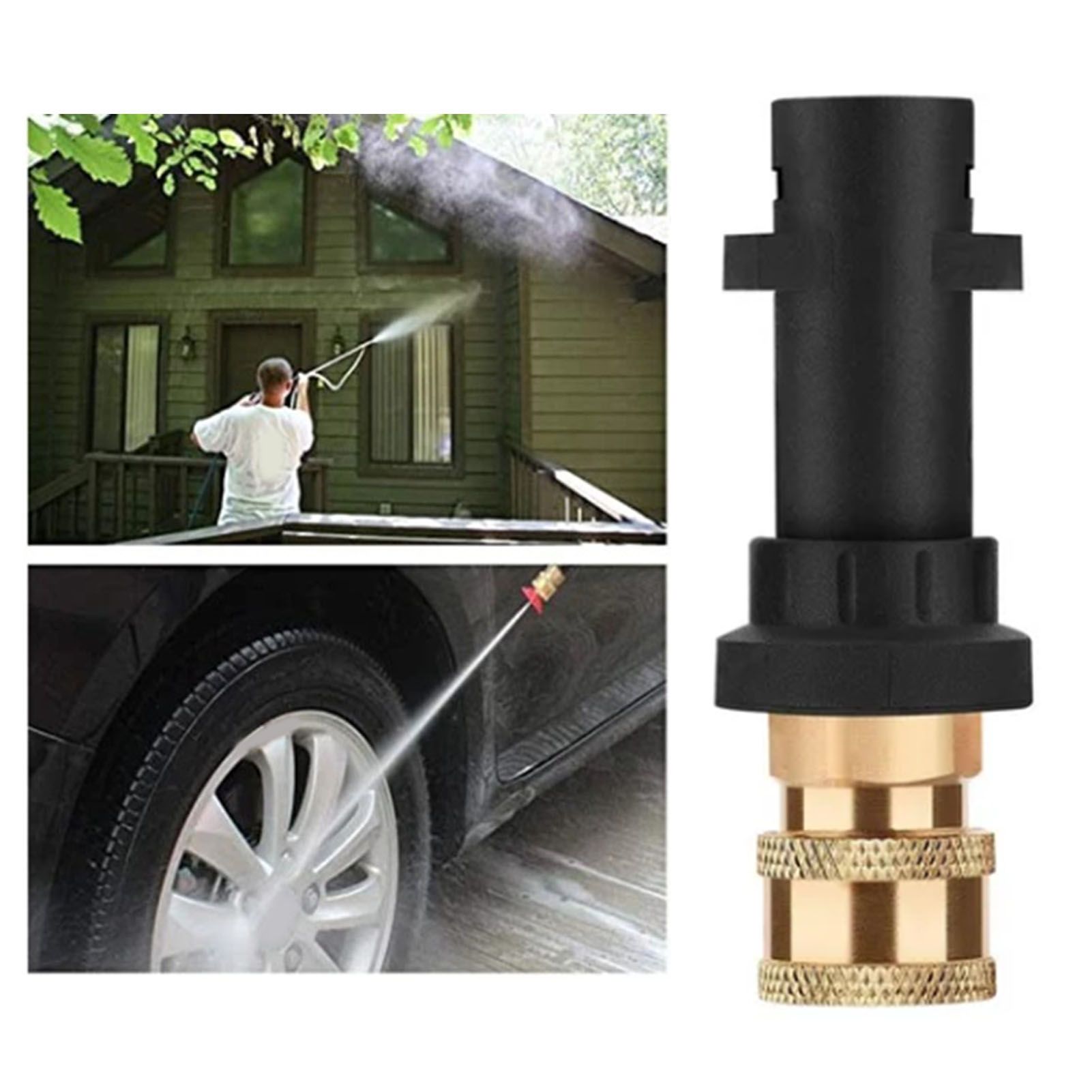 High Pressure Washer Adapter 1/4 Inch High Pressure Washer Connector for K2 K3 K4 K5 K6 K7 Adapter - Image 5
