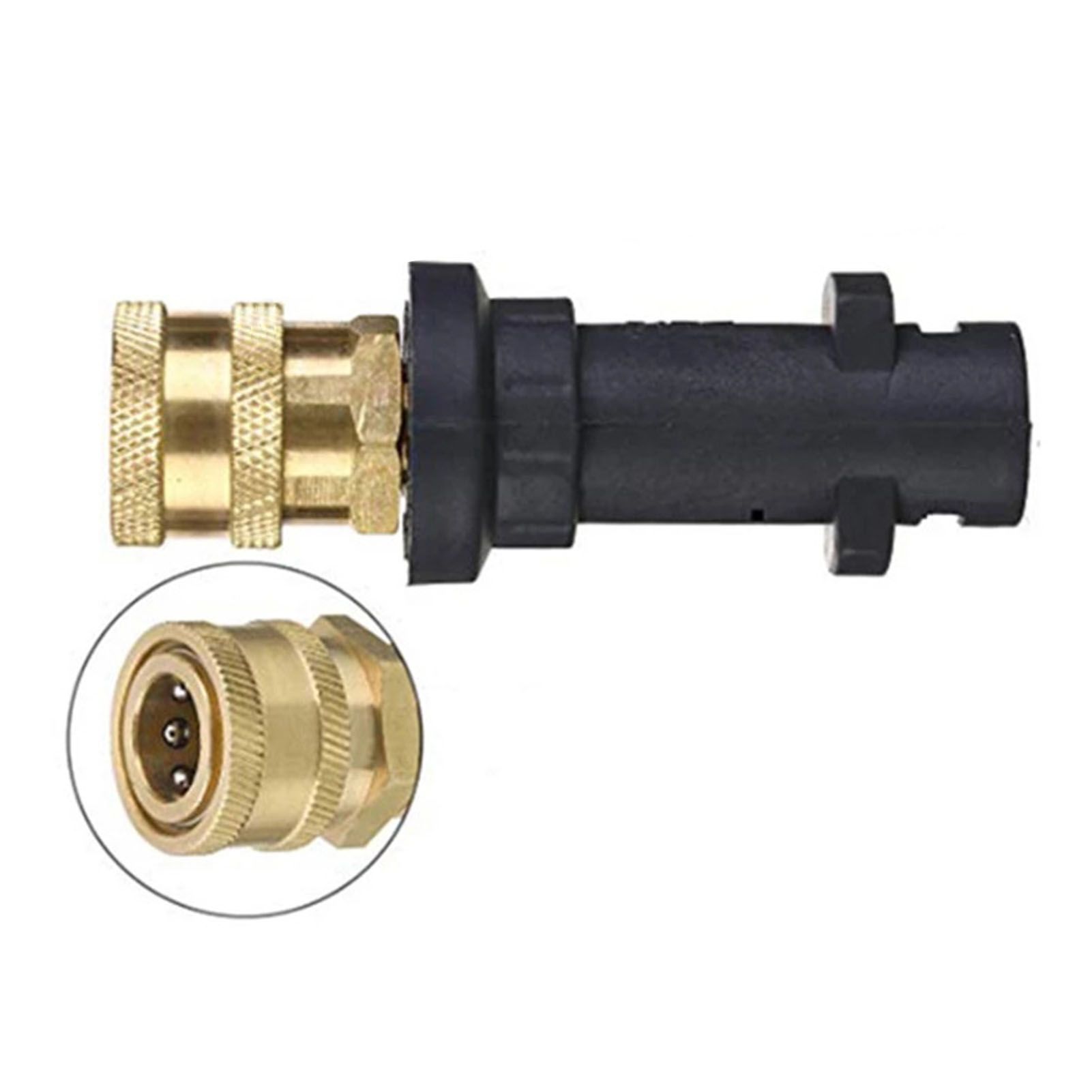 High Pressure Washer Adapter 1/4 Inch High Pressure Washer Connector for K2 K3 K4 K5 K6 K7 Adapter - Image 6