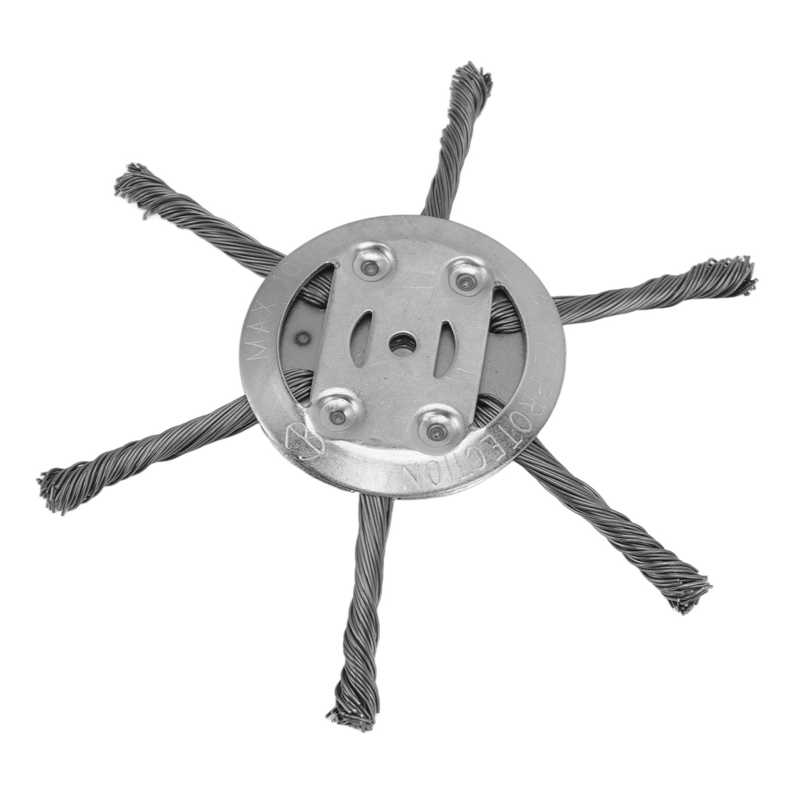 Steel Wire Grass Trimmer Head 6 Head Lawn Mower Trimmer Head Lawnmover Accessory 150mm 6 Blade Inner Hole 5.5mm - Image 5