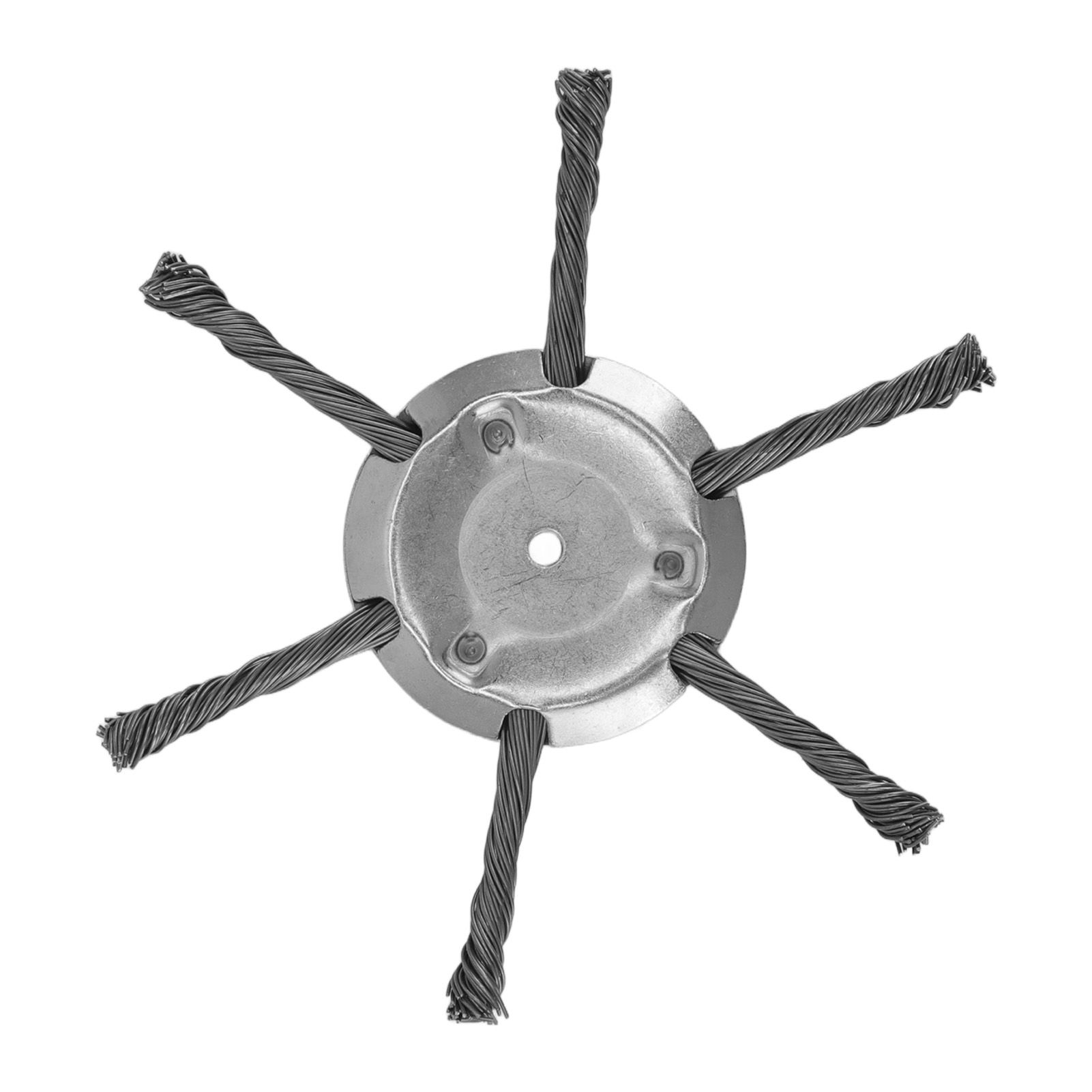 Steel Wire Grass Trimmer Head 6 Head Lawn Mower Trimmer Head Lawnmover Accessory 150mm 6 Blade Inner Hole 5.5mm - Image 7
