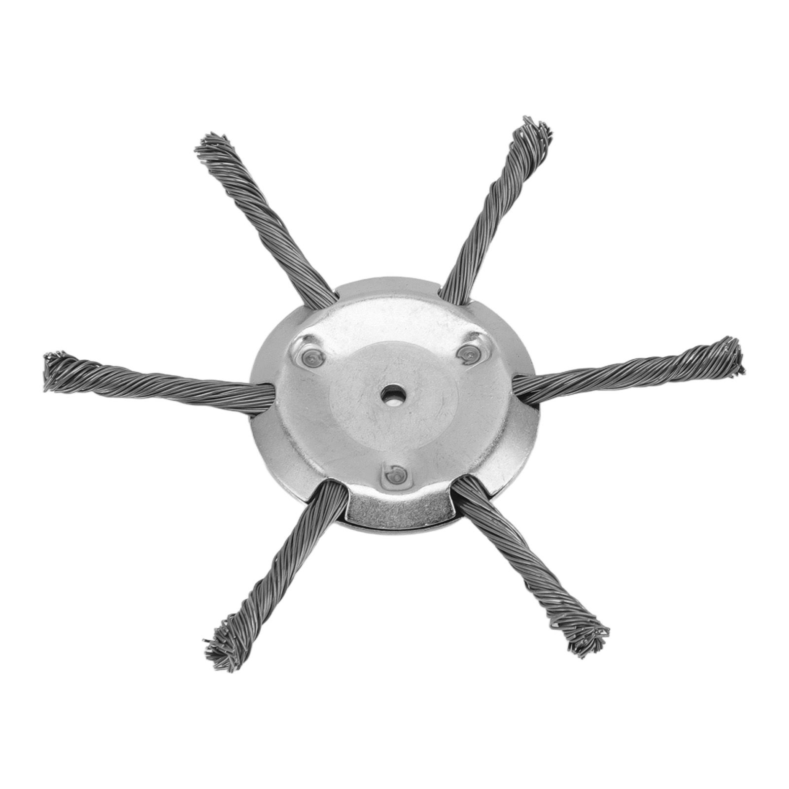 Steel Wire Grass Trimmer Head 6 Head Lawn Mower Trimmer Head Lawnmover Accessory 150mm 6 Blade Inner Hole 5.5mm - Image 8