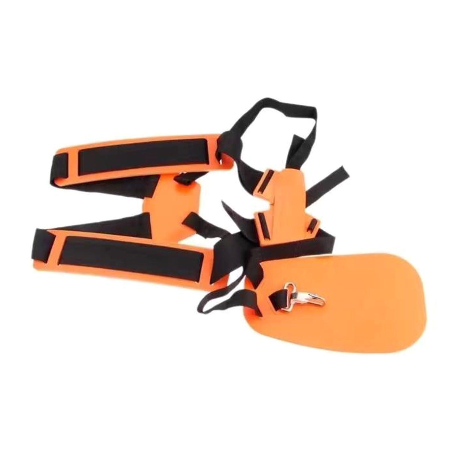 Trimmer Double Shoulder Harness Strap Brush Cutter Shoulder Strap Padded Garden Mower Nyon Belt for FS120 FS55 FS220 Orange - Image 3
