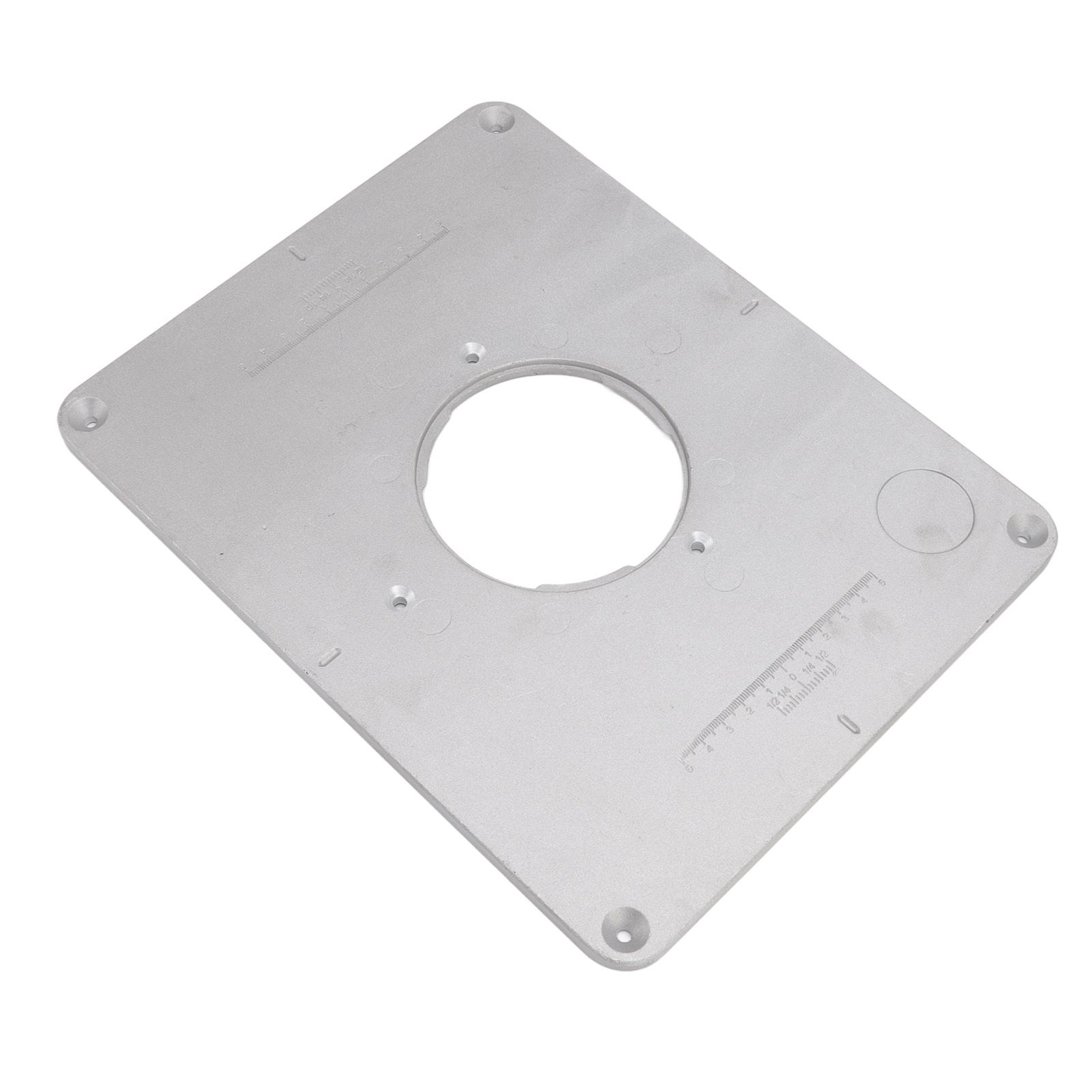 4‑17/32in Aluminium Router Table Insert Plate For 625 624 for Bosch 1611 1615 for FEINRT 1800 for Woodworking - Image 2