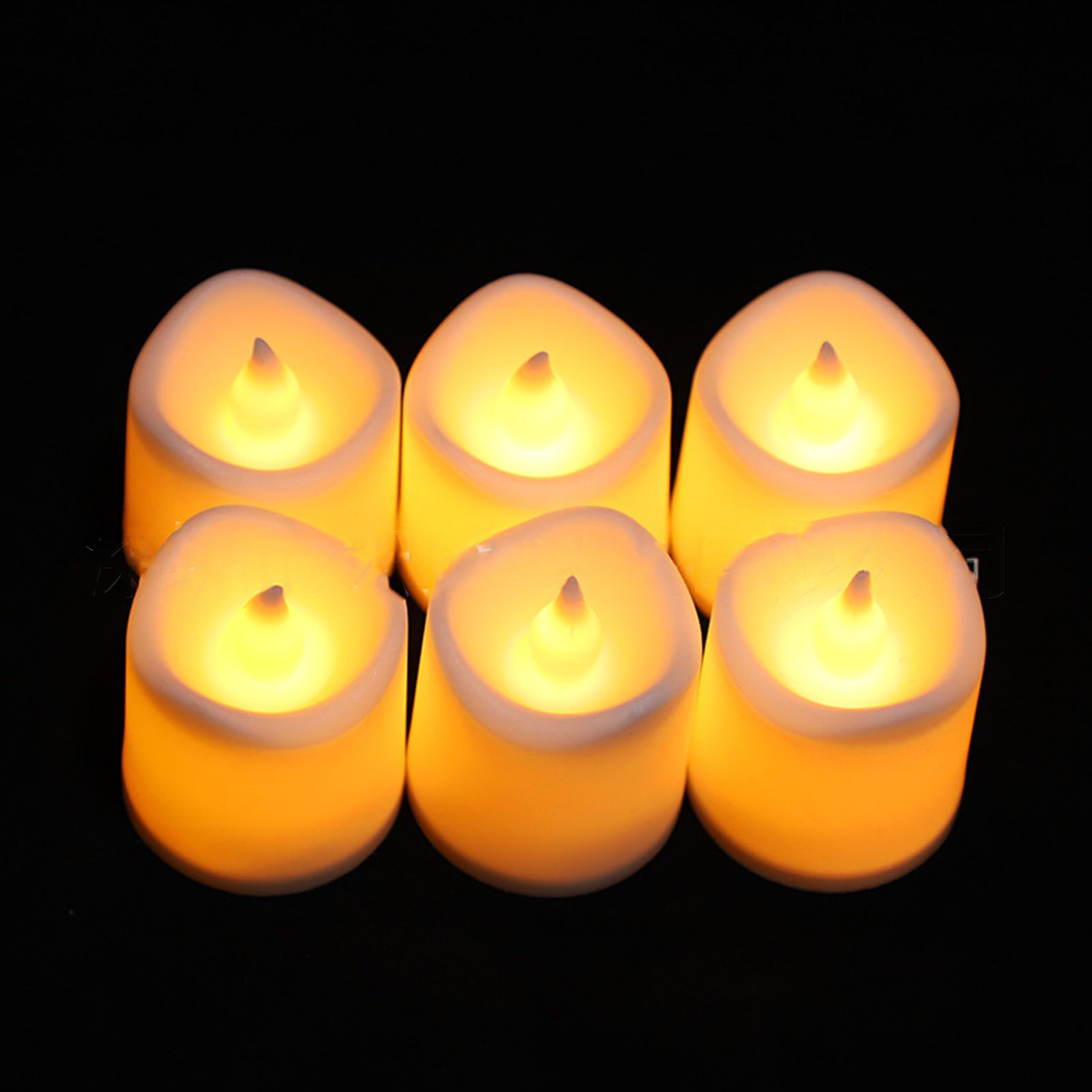 24PCS Electric LED Candles Plastic Electronic Components Tea Light Set For Wedding Confession Decoration Flameless - Image 6