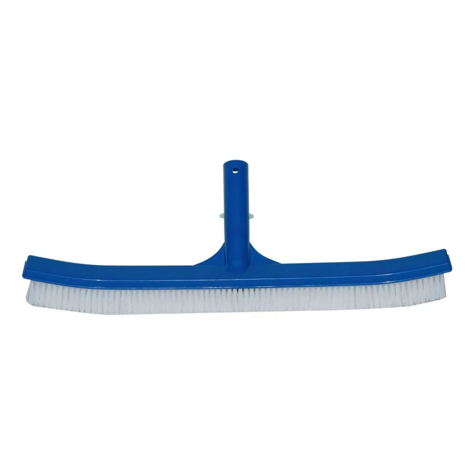 18in Pool Brushes for Cleaning Pool Wall Tile Nylon Bristle Pool Brush Head Curved Ends - Image 2
