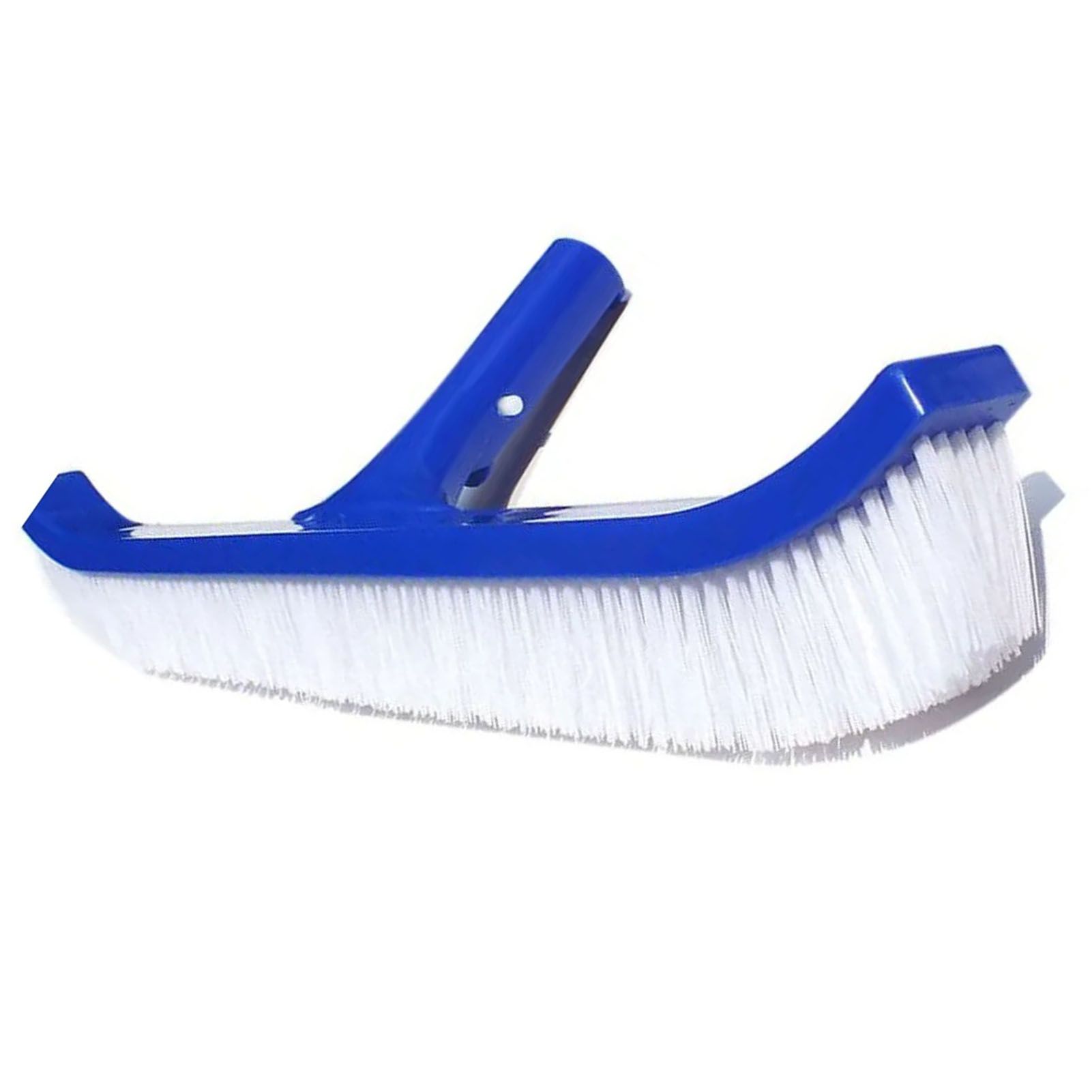 18in Pool Brushes for Cleaning Pool Wall Tile Nylon Bristle Pool Brush Head Curved Ends - Image 4