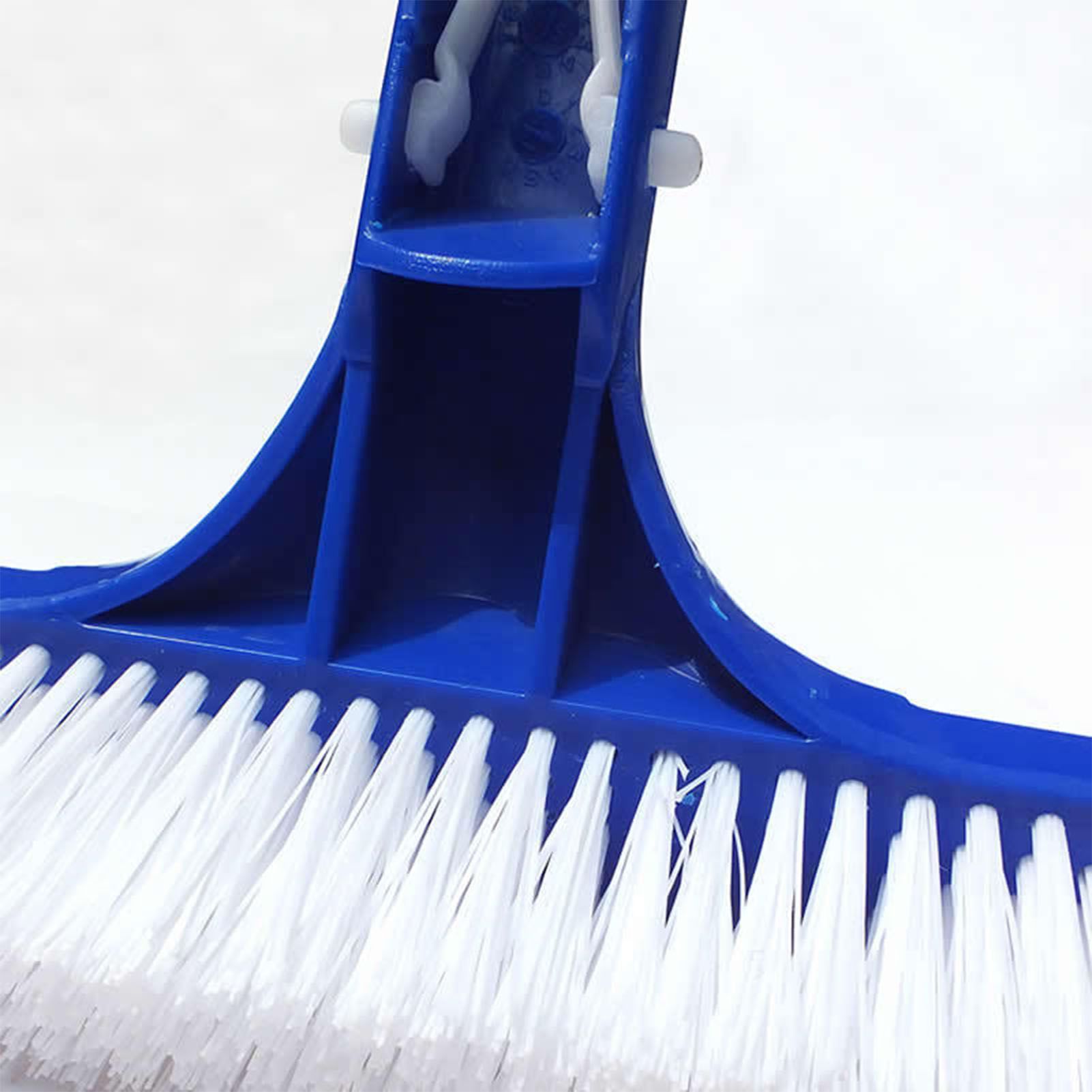 18in Pool Brushes for Cleaning Pool Wall Tile Nylon Bristle Pool Brush Head Curved Ends - Image 7