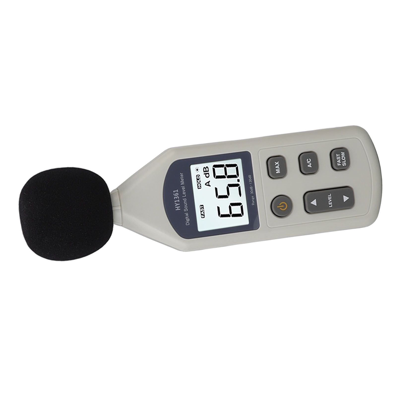Decibel Meter High Accuracy LCD Screen 30 to 130dBA 5V USB Noise Detector with Backlight for Hospitals Shopping Malls - Image 5