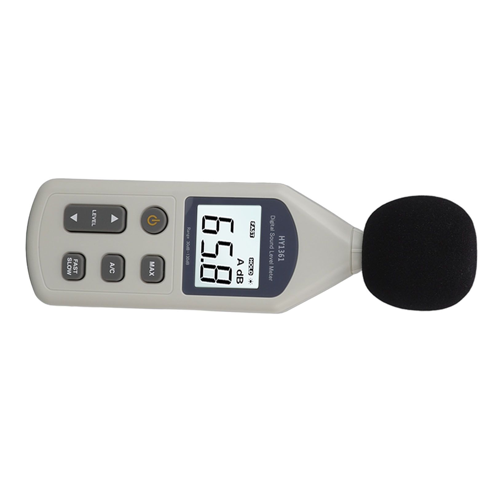 Decibel Meter High Accuracy LCD Screen 30 to 130dBA 5V USB Noise Detector with Backlight for Hospitals Shopping Malls - Image 7