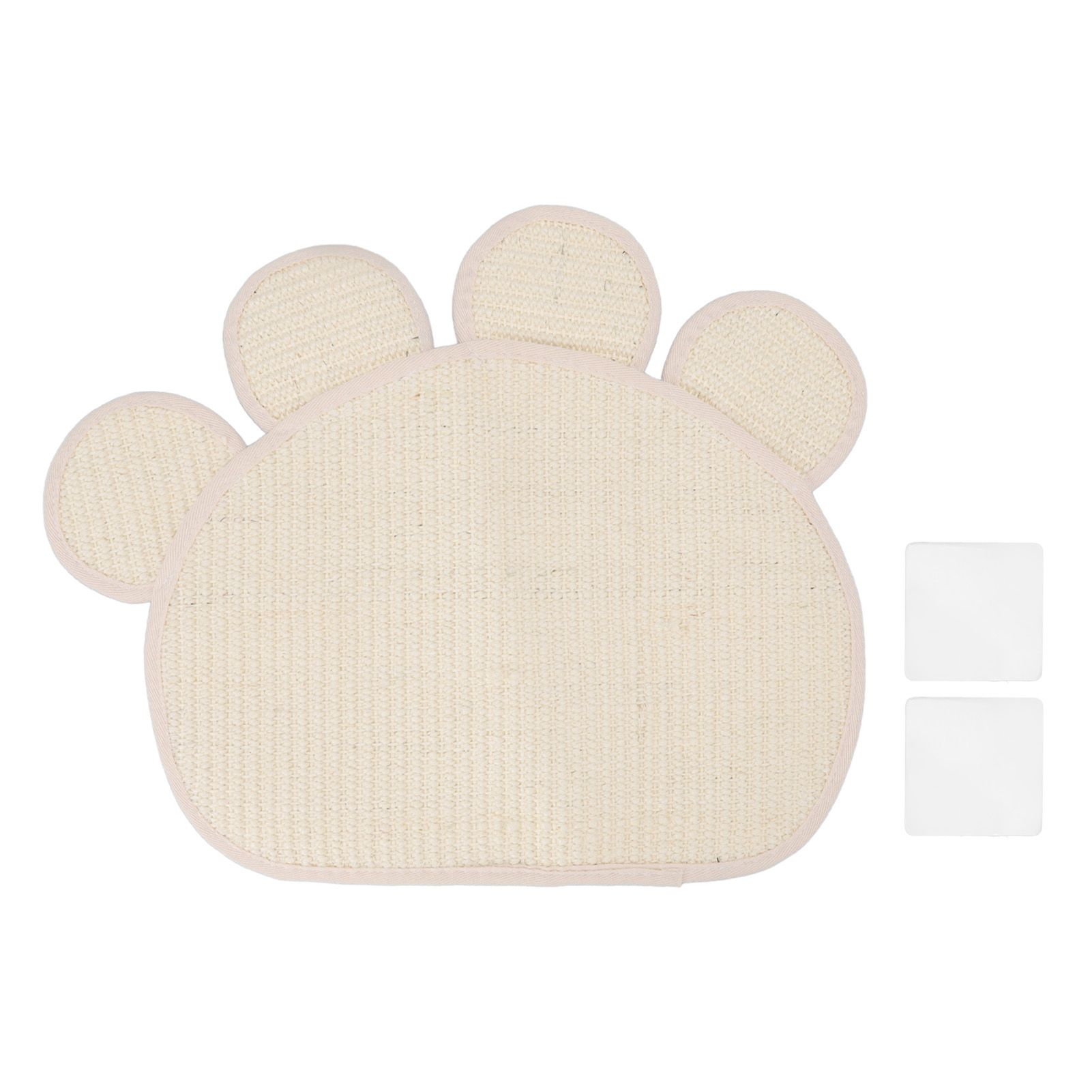 Sisal Cat Scratcher Mat Cute Shape Grinding Claw Protecting Furniture Cat Floor Scratching Pad for Cats Kittens - Image 1