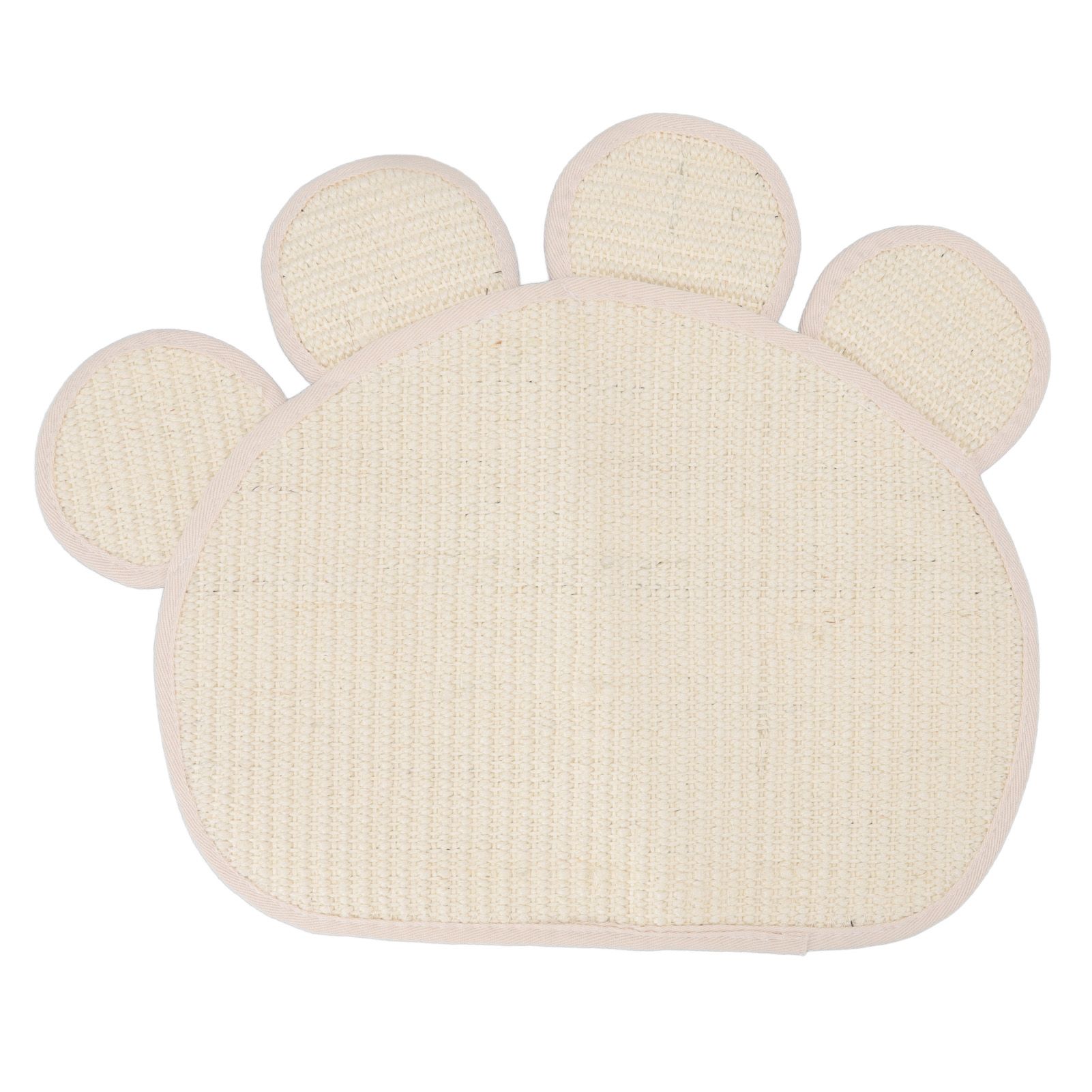Sisal Cat Scratcher Mat Cute Shape Grinding Claw Protecting Furniture Cat Floor Scratching Pad for Cats Kittens - Image 2