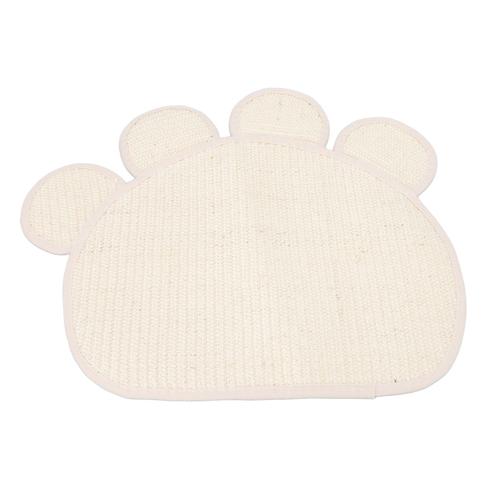 Sisal Cat Scratcher Mat Cute Shape Grinding Claw Protecting Furniture Cat Floor Scratching Pad for Cats Kittens - Image 3