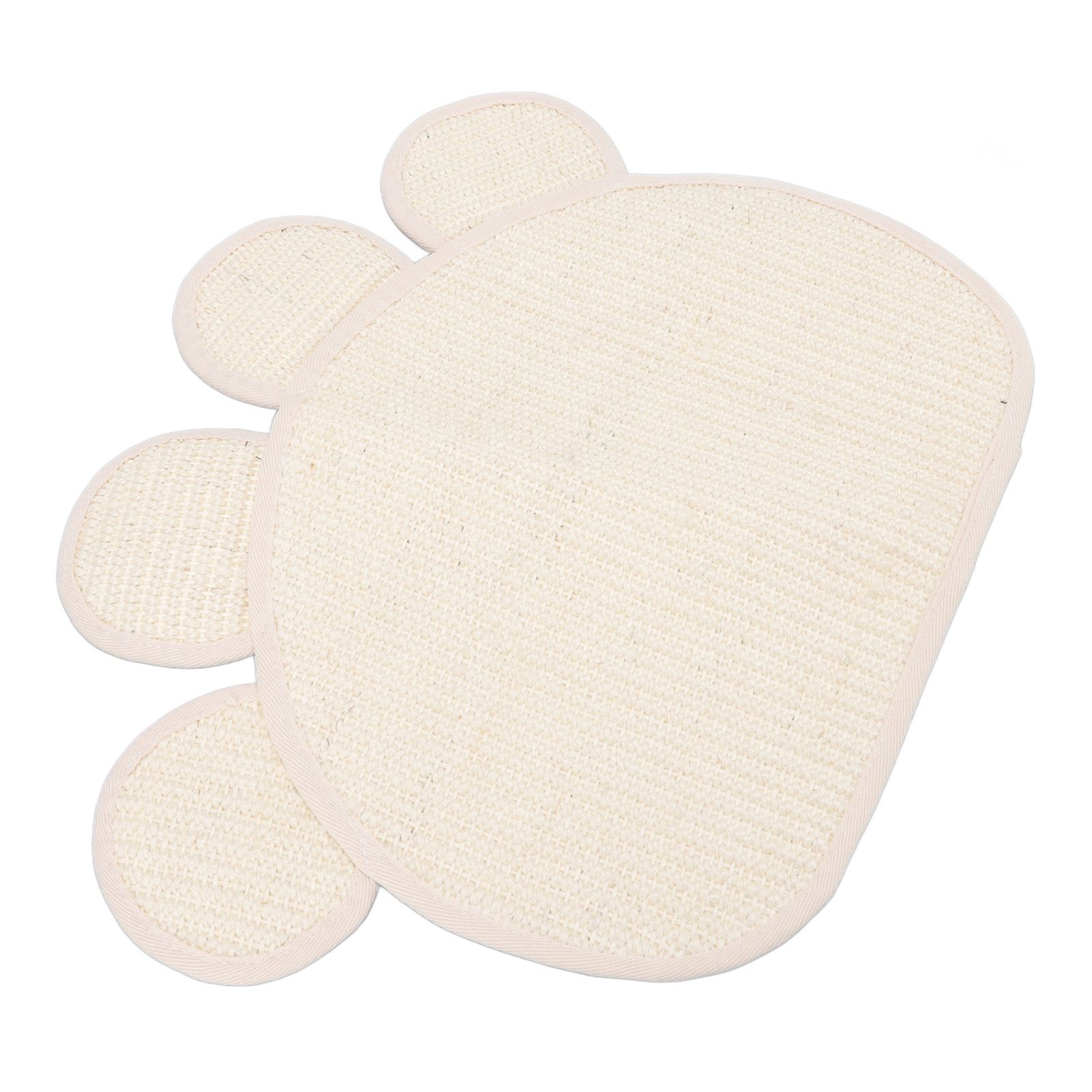 Sisal Cat Scratcher Mat Cute Shape Grinding Claw Protecting Furniture Cat Floor Scratching Pad for Cats Kittens - Image 5