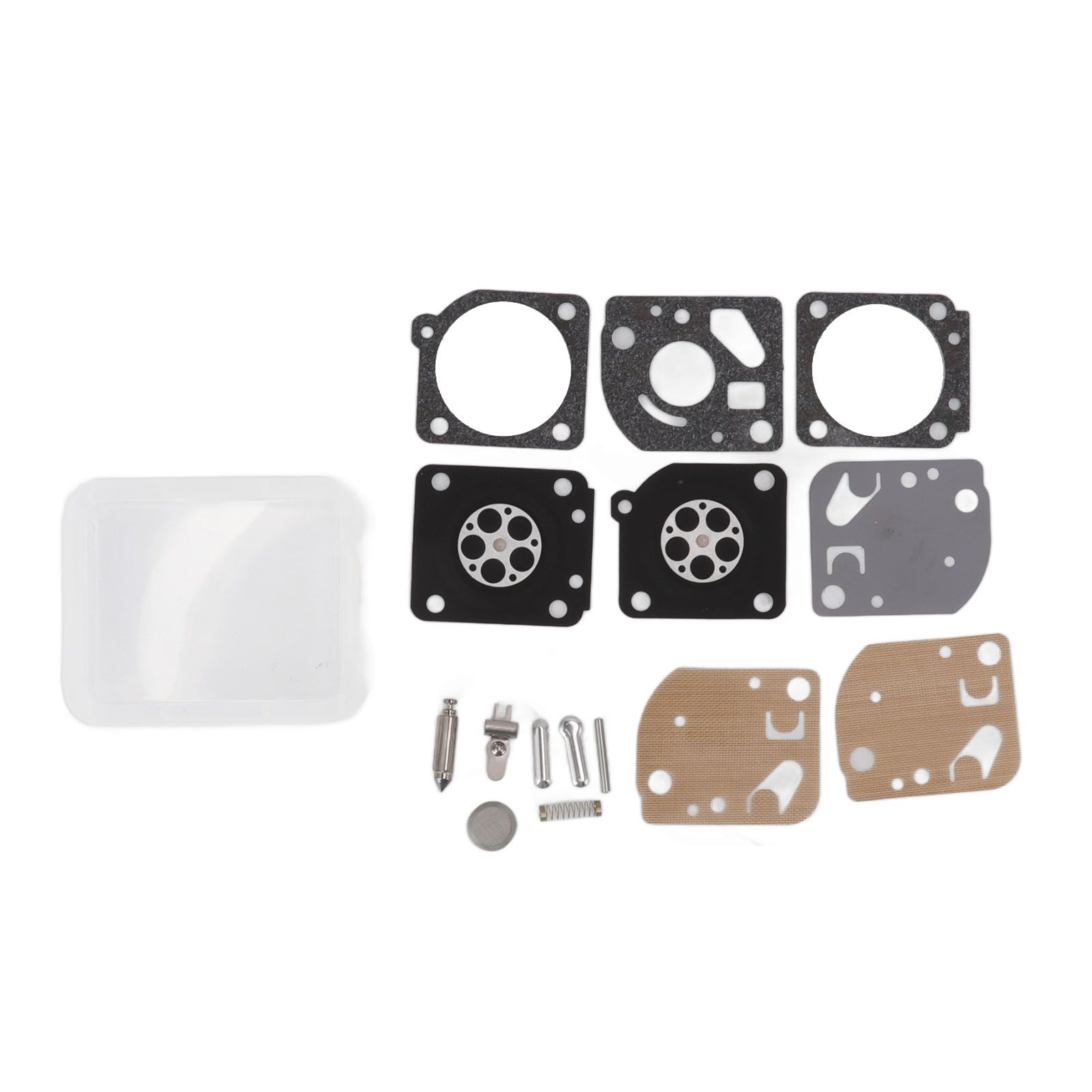 Carburetor Diaphragm and Gasket High Reliability Iron Rubber Carburetor Repair Kit for Zama Rb 29 Replacement - Image 1