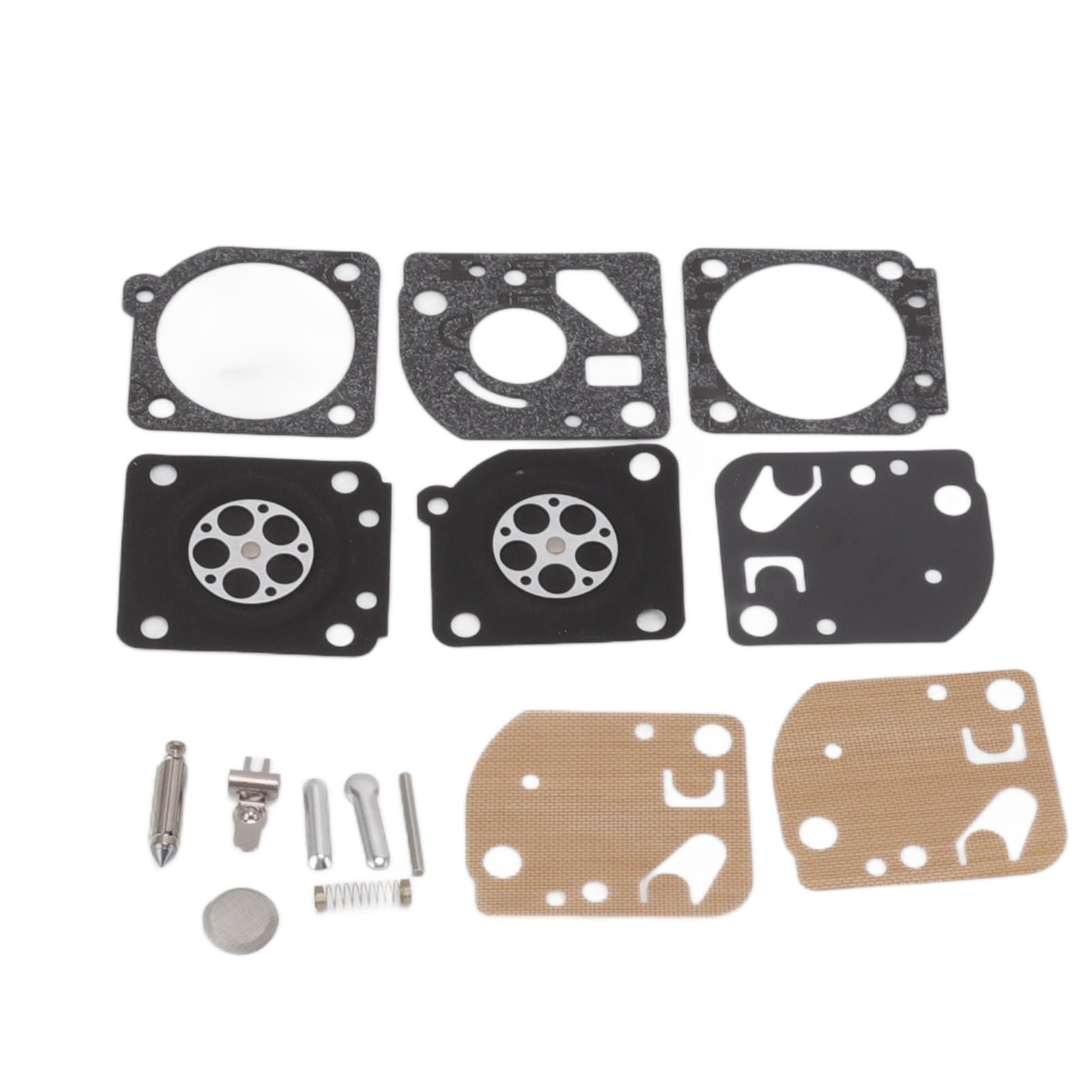 Carburetor Diaphragm and Gasket High Reliability Iron Rubber Carburetor Repair Kit for Zama Rb 29 Replacement - Image 2