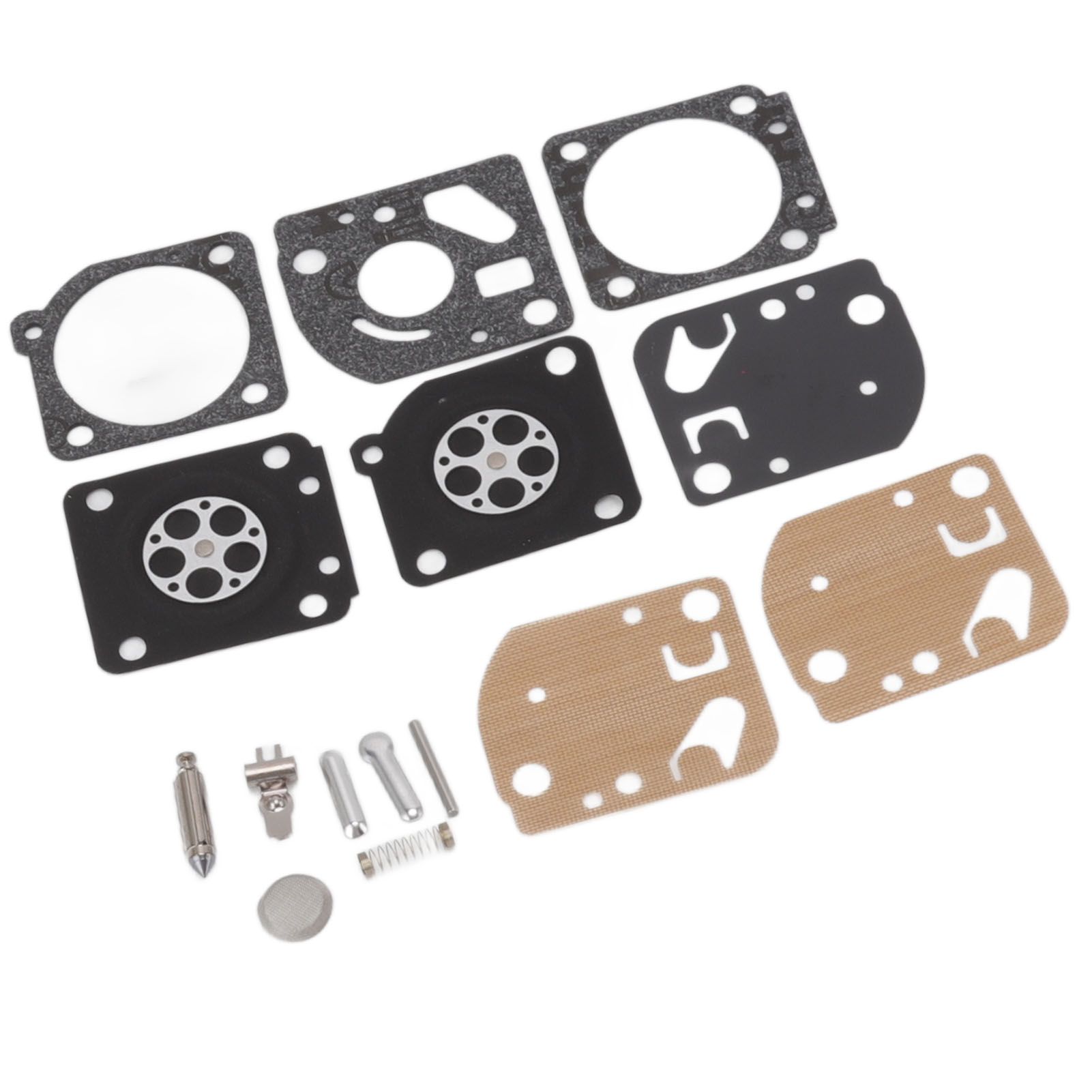 Carburetor Diaphragm and Gasket High Reliability Iron Rubber Carburetor Repair Kit for Zama Rb 29 Replacement - Image 4