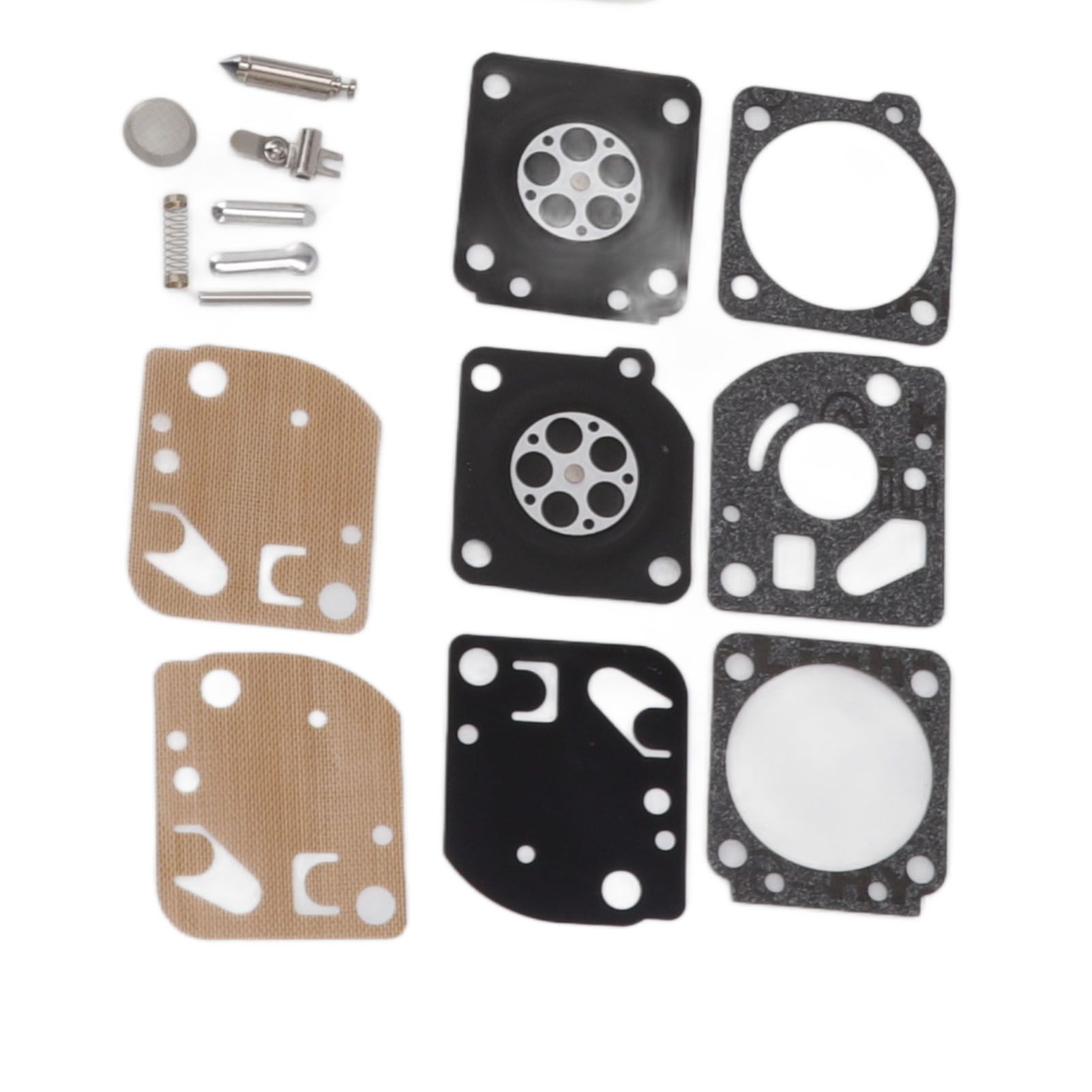 Carburetor Diaphragm and Gasket High Reliability Iron Rubber Carburetor Repair Kit for Zama Rb 29 Replacement - Image 5