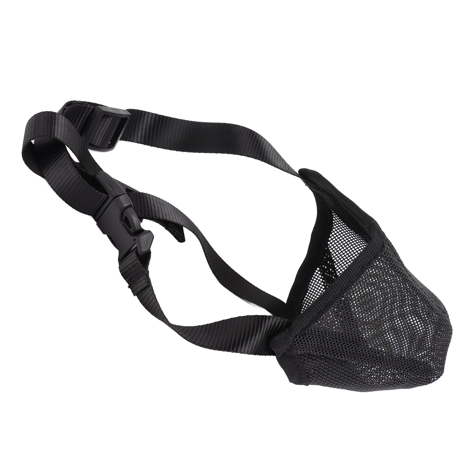 Dog Muzzle Soft Mesh Poisoned Bait Protection Pet Mouth Cover with Adjustable Straps for Small Medium Large Dogs 13x16cm / 5.1x6.3in - Image 3