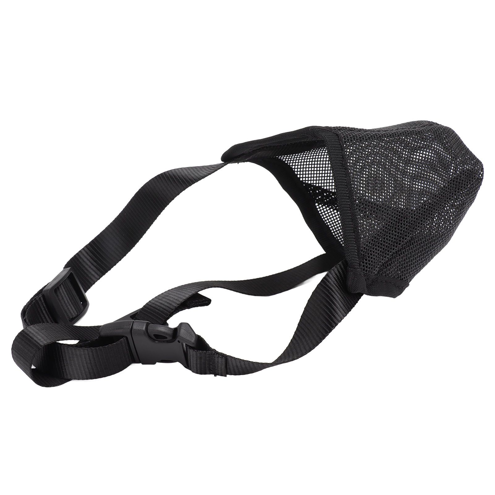 Dog Muzzle Soft Mesh Poisoned Bait Protection Pet Mouth Cover with Adjustable Straps for Small Medium Large Dogs 13x16cm / 5.1x6.3in - Image 5