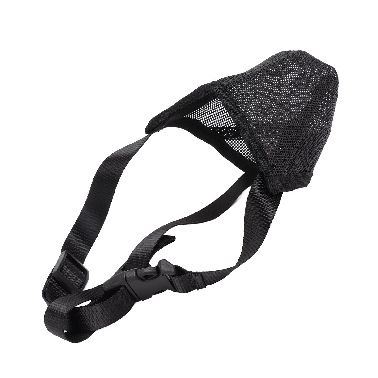 Dog Muzzle Soft Mesh Poisoned Bait Protection Pet Mouth Cover with Adjustable Straps for Small Medium Large Dogs 16.5x19cm / 6.5x7.5in - Image 4
