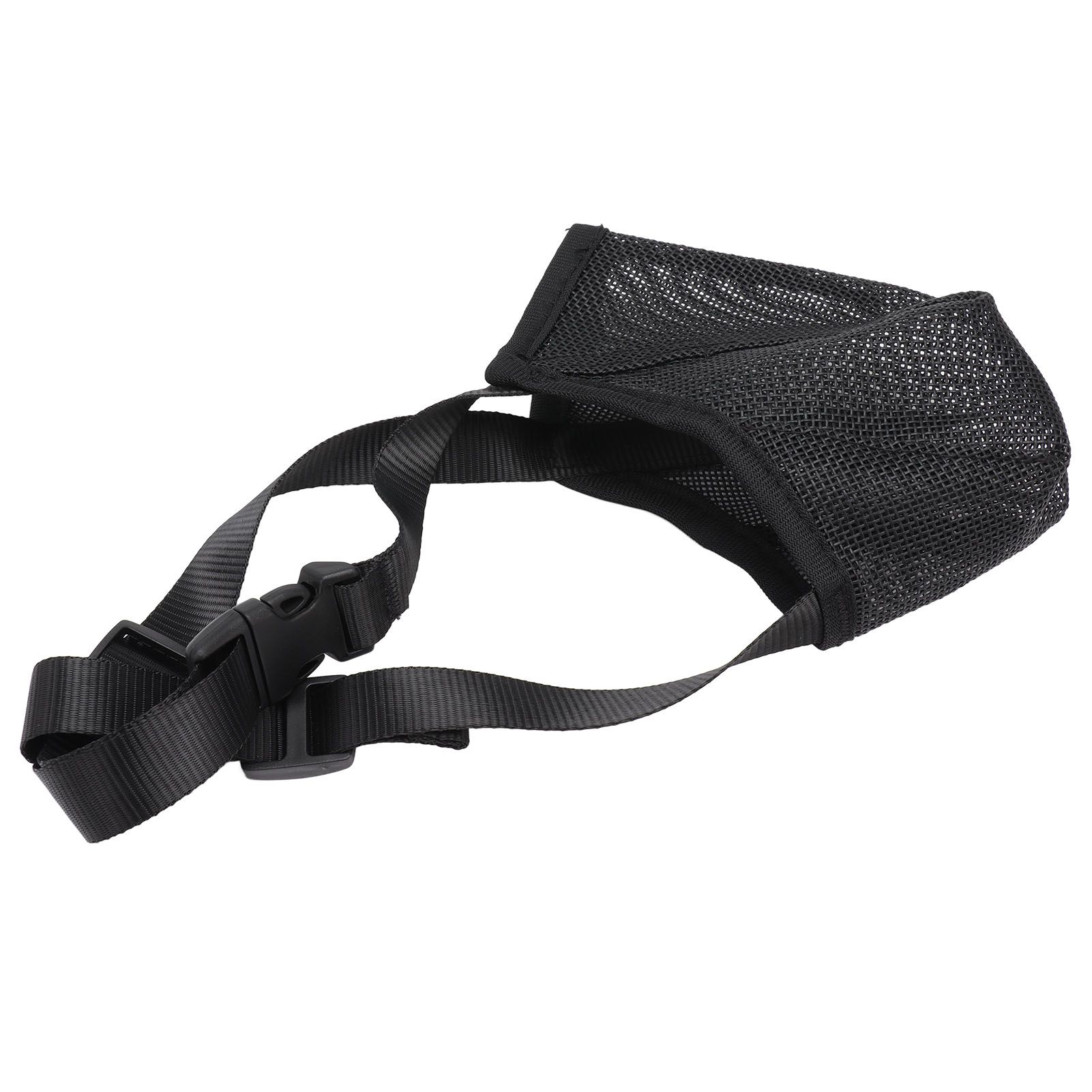 Dog Muzzle Soft Mesh Poisoned Bait Protection Pet Mouth Cover with Adjustable Straps for Small Medium Large Dogs 16.5x19cm / 6.5x7.5in - Image 7