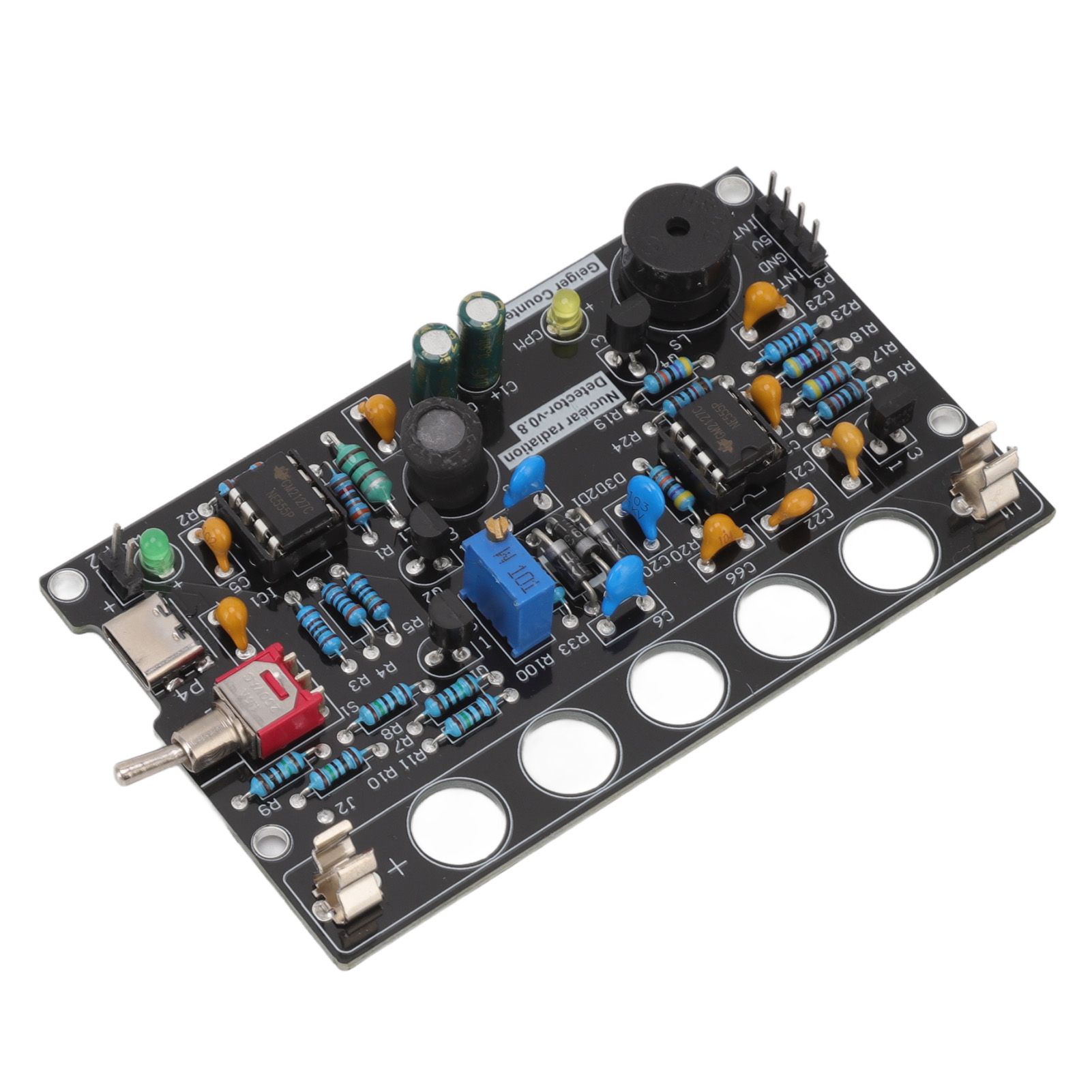 Geiger Counters Kit V0.8 Assembled DIY Tube for Nuclear Radiation Detector Accessories 380V‑550V - Image 4