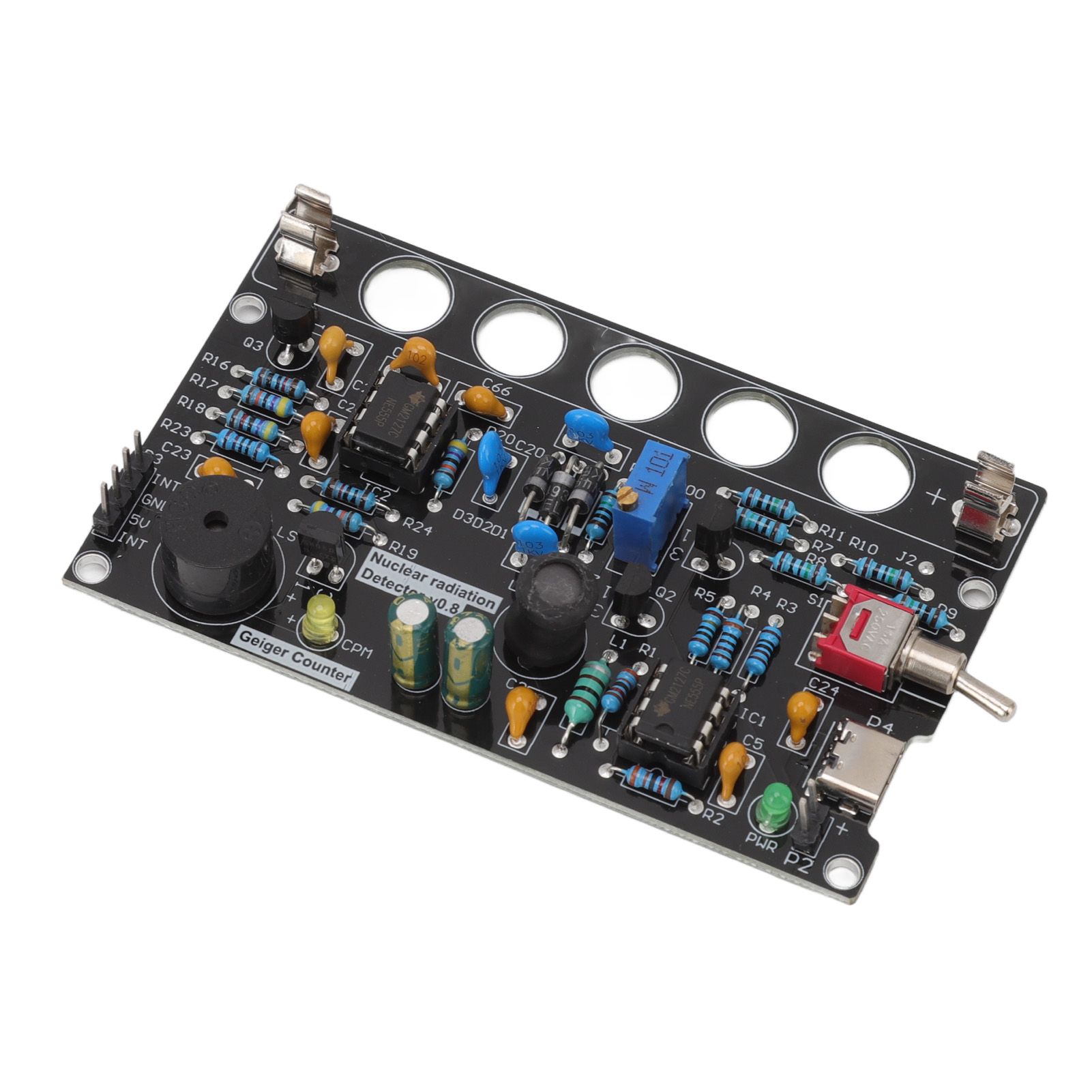 Geiger Counters Kit V0.8 Assembled DIY Tube for Nuclear Radiation Detector Accessories 380V‑550V - Image 6