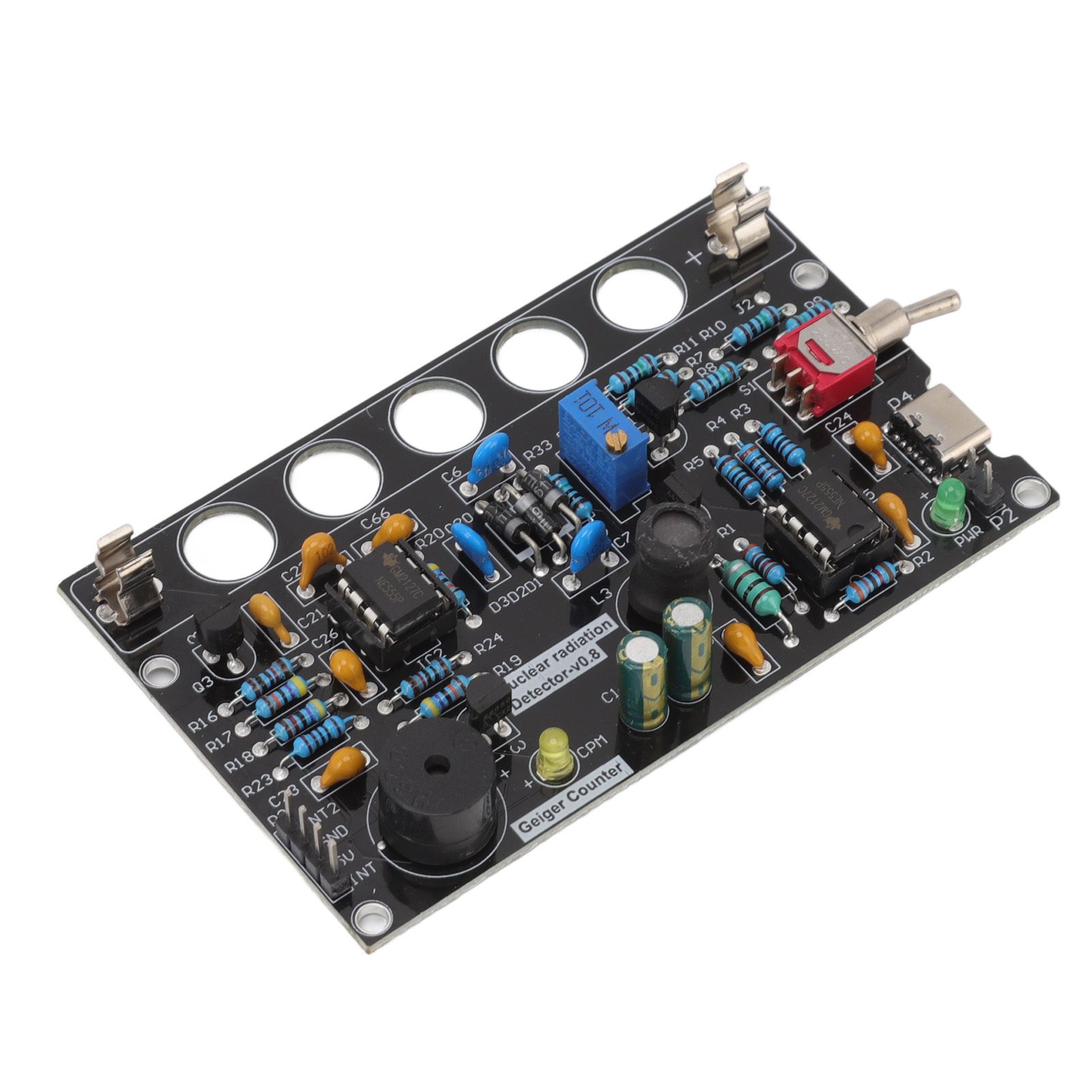 Geiger Counters Kit V0.8 Assembled DIY Tube for Nuclear Radiation Detector Accessories 380V‑550V - Image 8