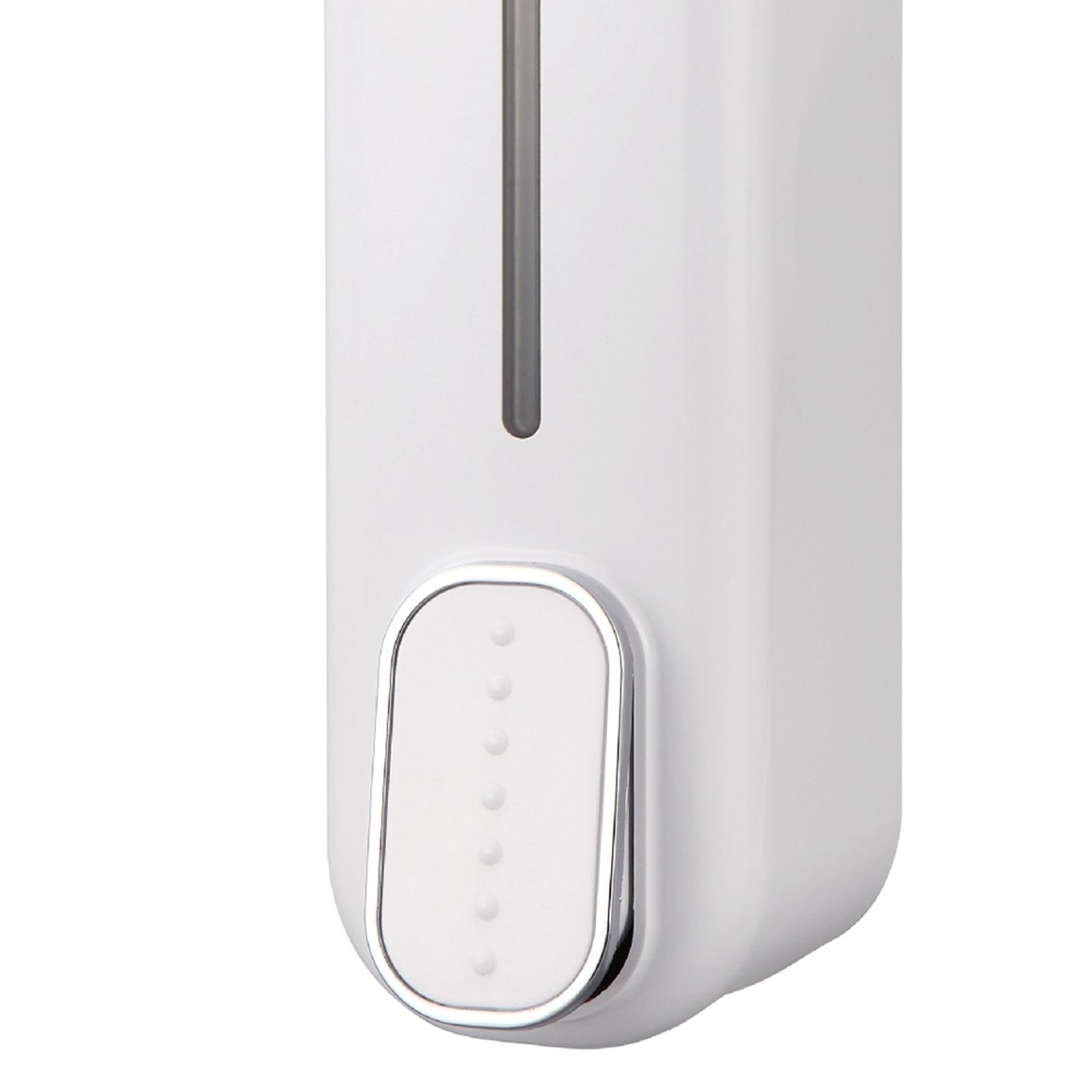 300ml Manual Soap Dispenser Press ABS Wall Mounted Shower Gel Container for Home Hotel White - Image 8